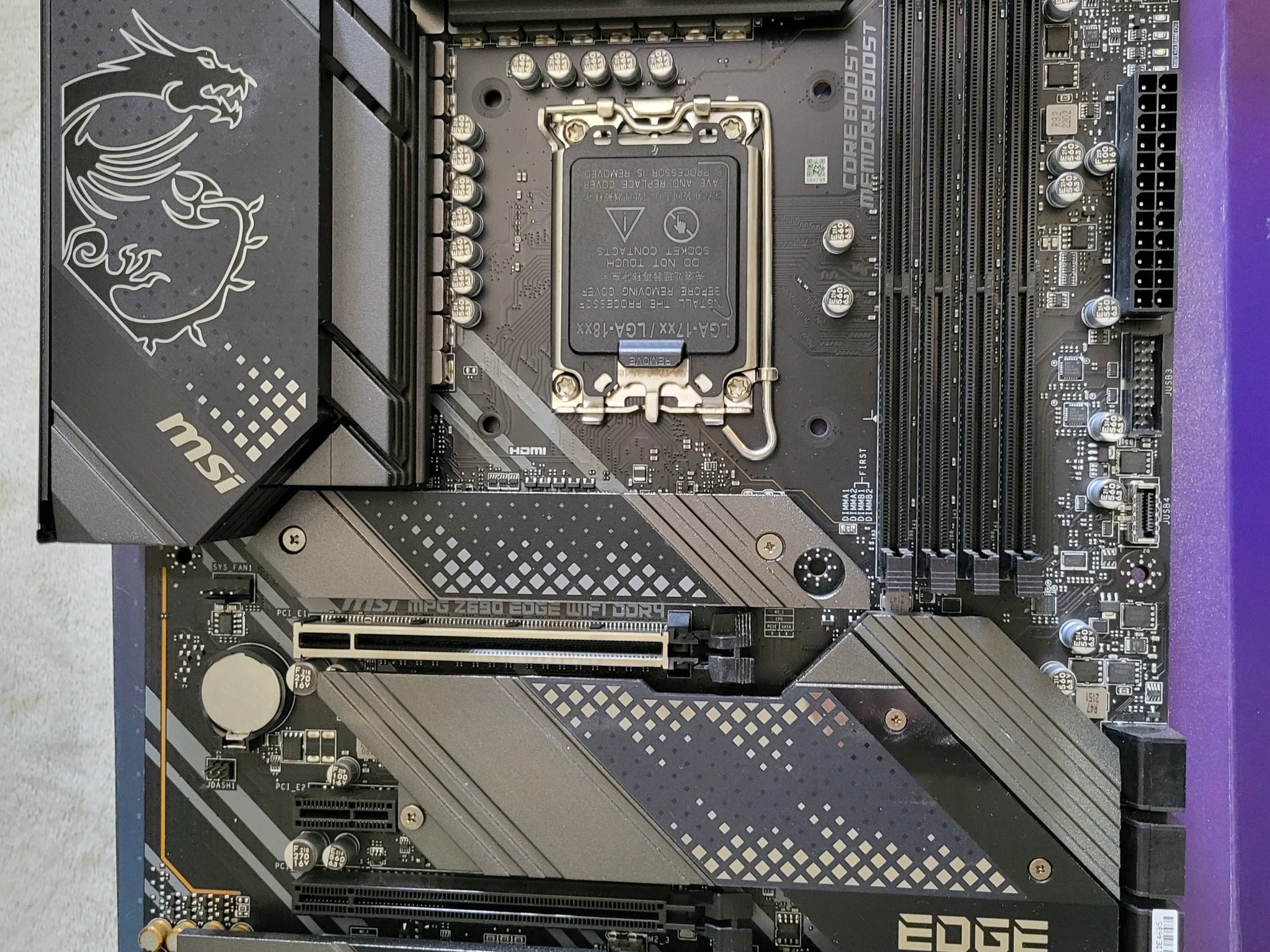 Intel Combo Deal - i5 12400 - MPG z690 EDGE DDR4 Wifi - Scythe Fuma 2 Cooler