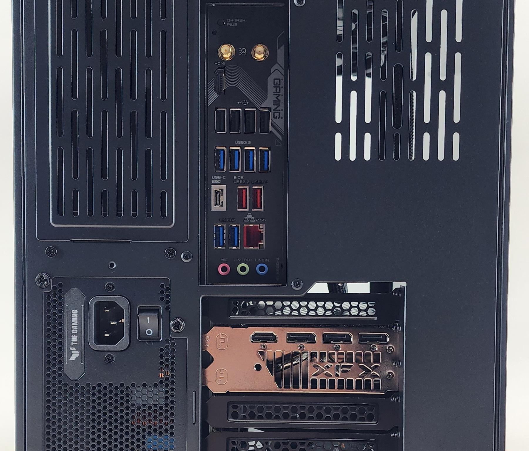 Gaming PC Ryzen 9 9900X 32GB RAM 4TB SSD RX 9070 XT 16GB Windows 11 Computer