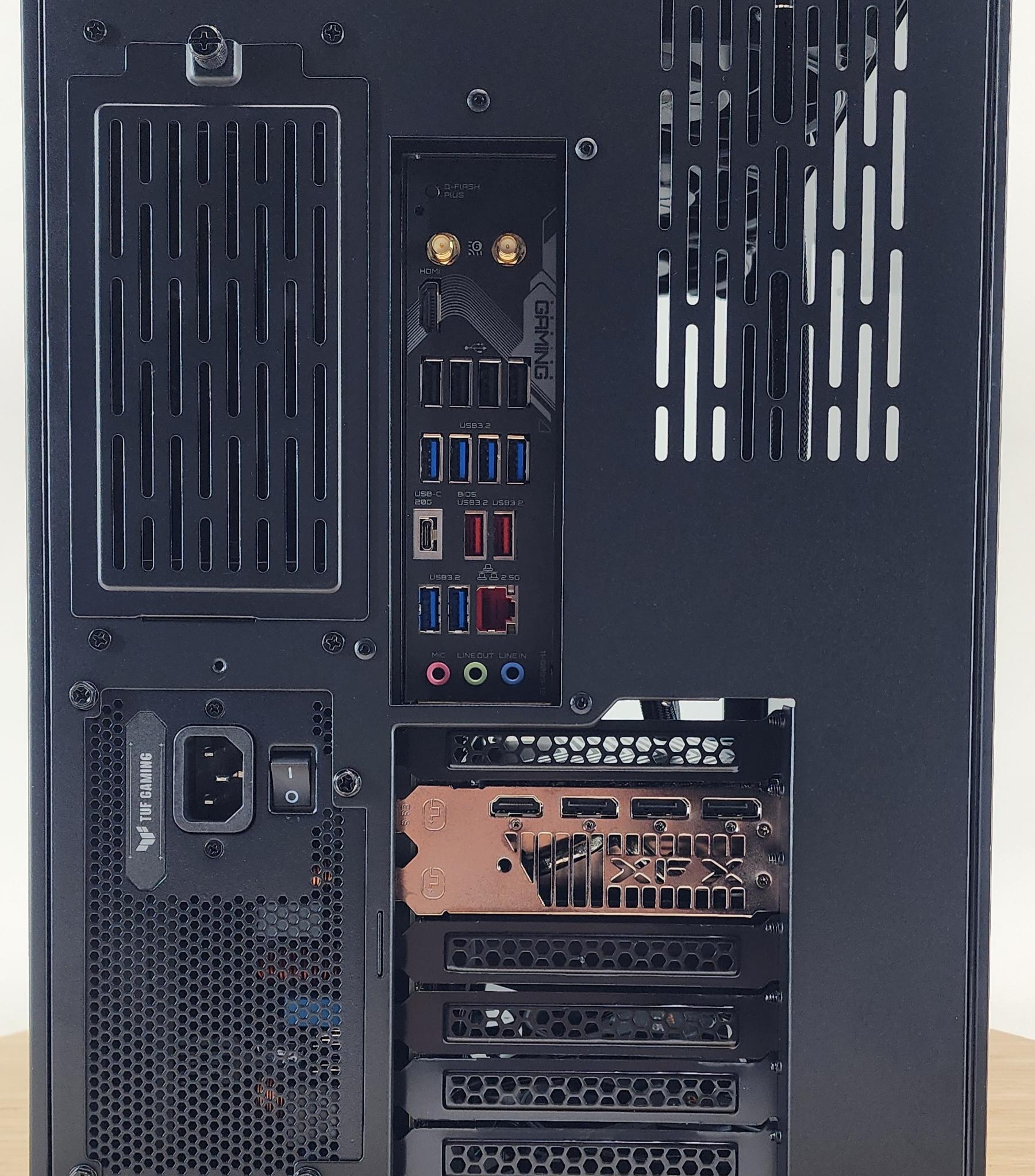 Gaming PC Ryzen 9 9900X 32GB RAM 4TB SSD RX 9070 XT 16GB Windows 11 Computer