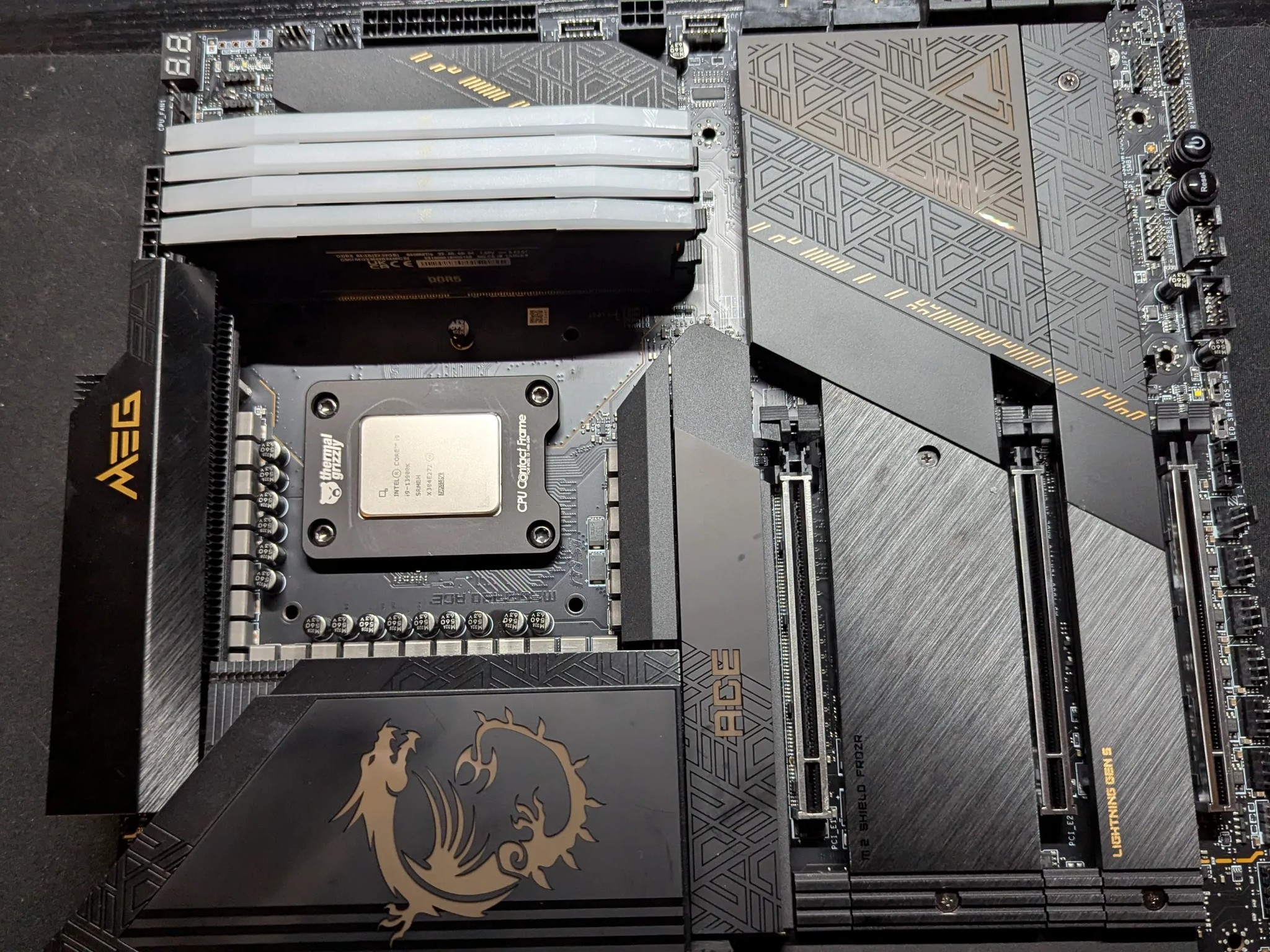 Intel Core i9 13900k MSI Z790 ACE 128GB RAM