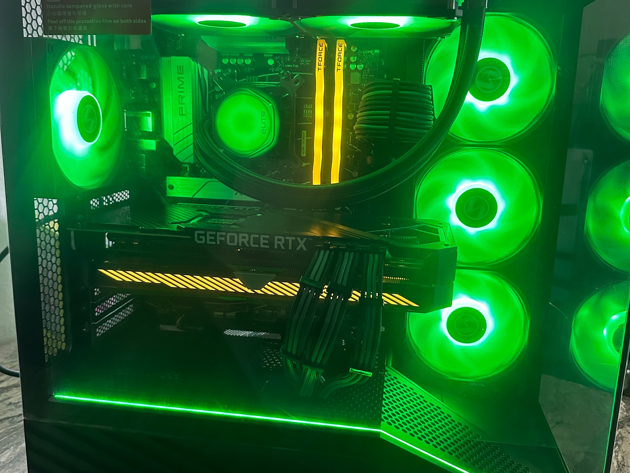 GeForce RTX 3080 12GB Custom Gaming PC - Ryzen 5 9600X