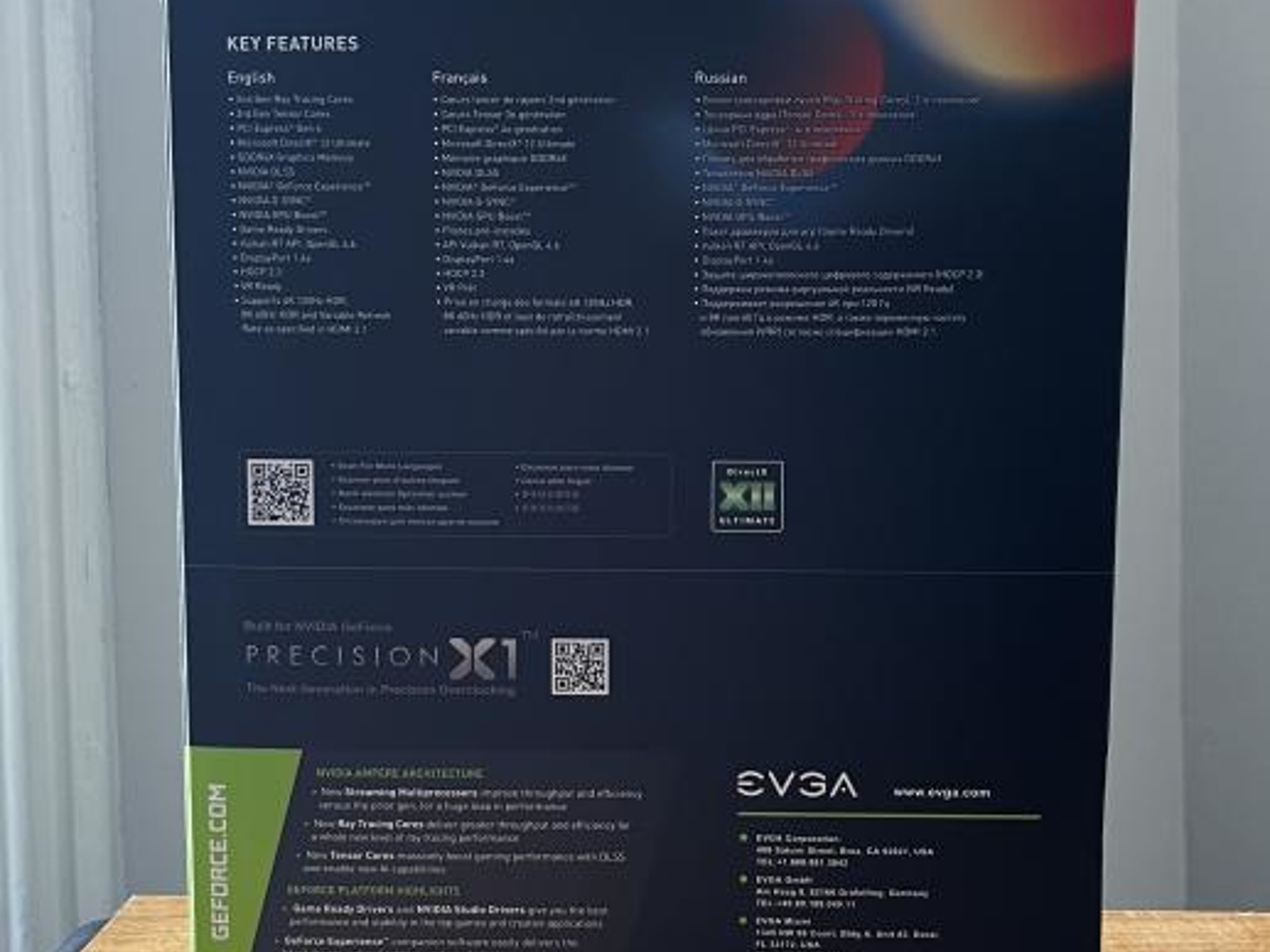 EVGA GeForce RTX 3070 Ti FTW3 ULTRA GAMING 8GB GDDR6X Graphics Card
