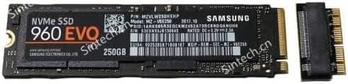 NGFF M.2 nVME SSD Adapter Card Upgrade MacBook Air 2013-2016 and MacBook PRO Late 2013-2015