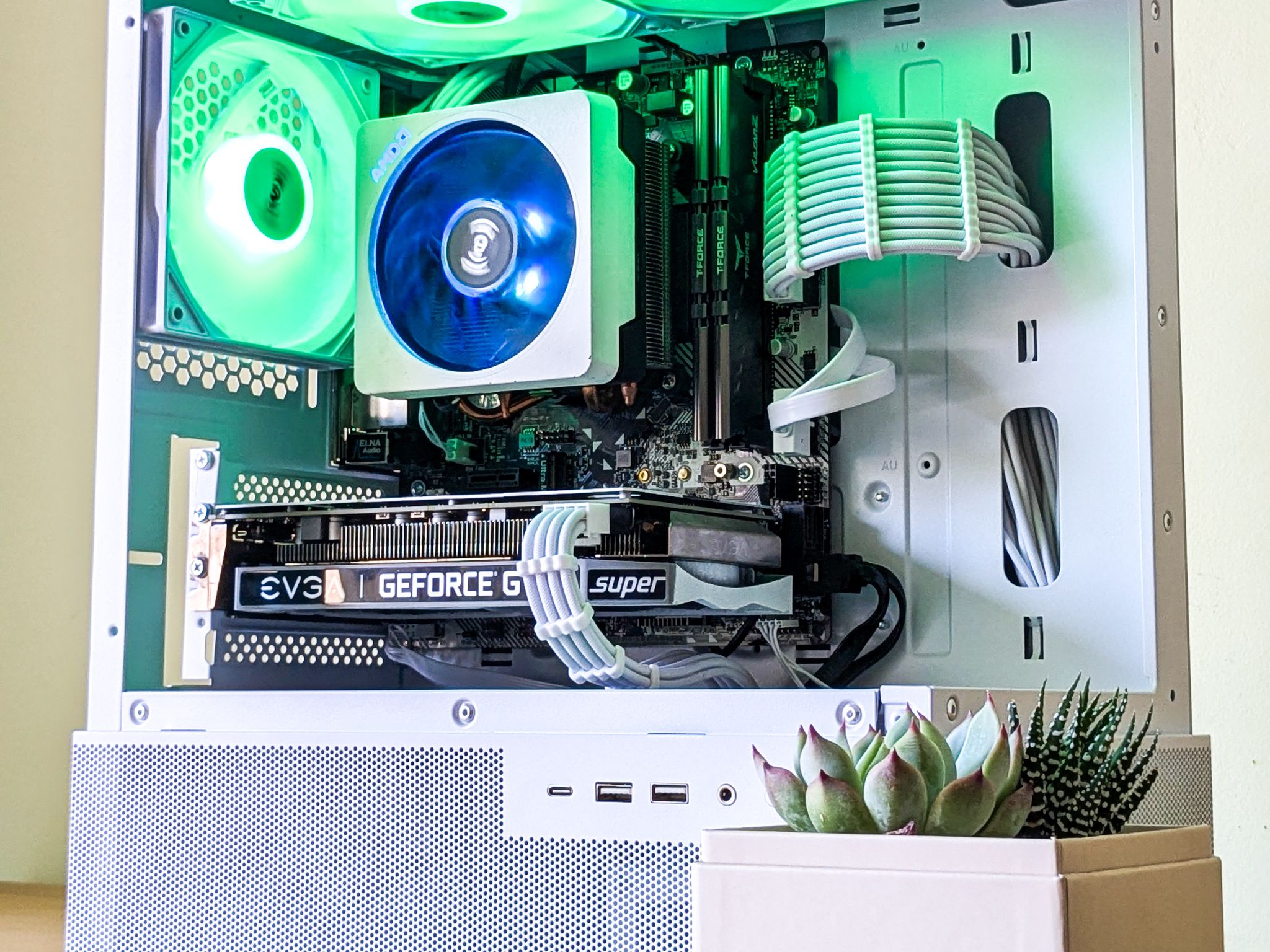 🌊 Azure Tempest ❄️ || GTX 1660 Super | AMD Ryzen 5 2600 | 16GB DDR4 RAM | 1TB + 128GB Storage