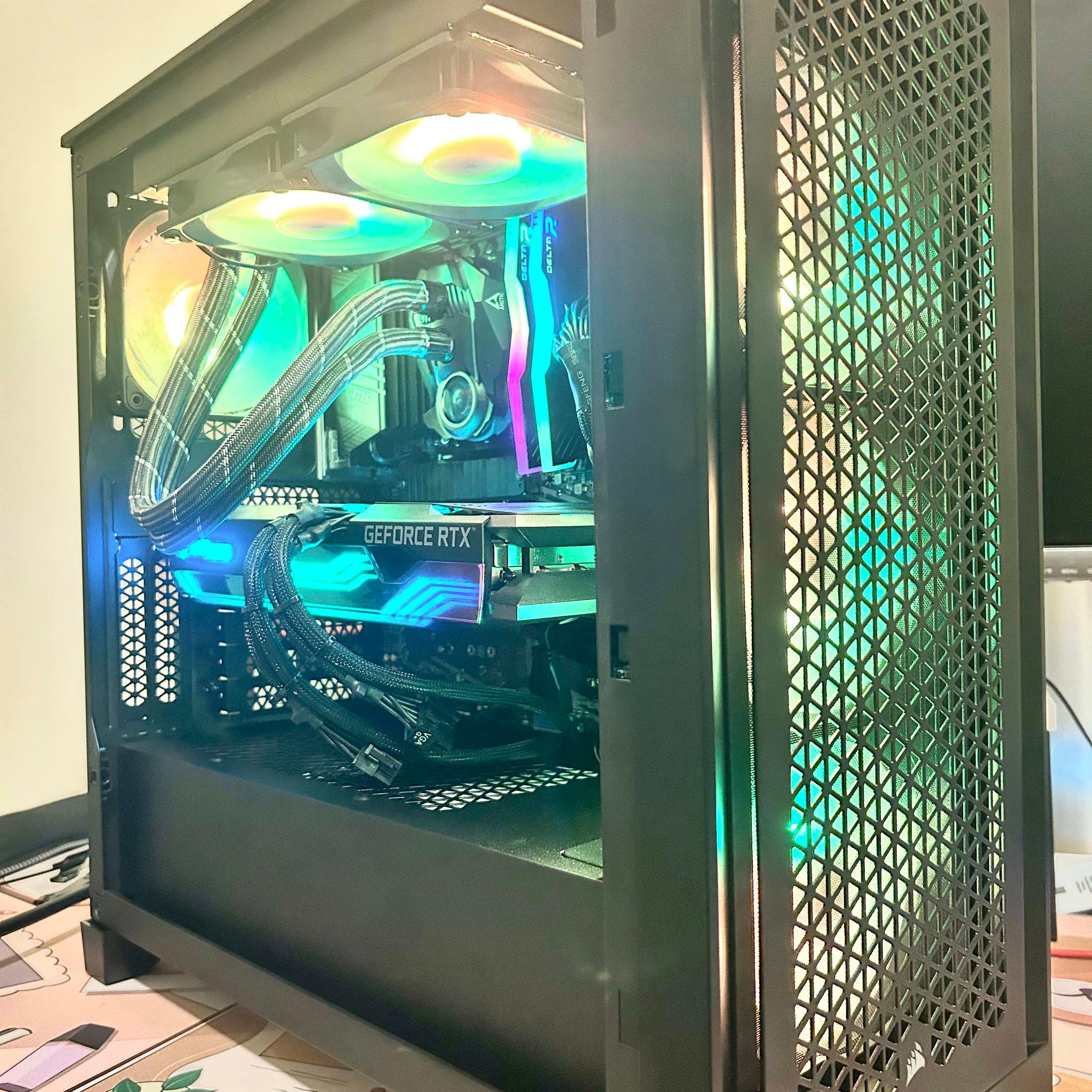 Cypher👻 Rtx 3070 8GB, Ryzen 5 5600 High-End Gaming PC 