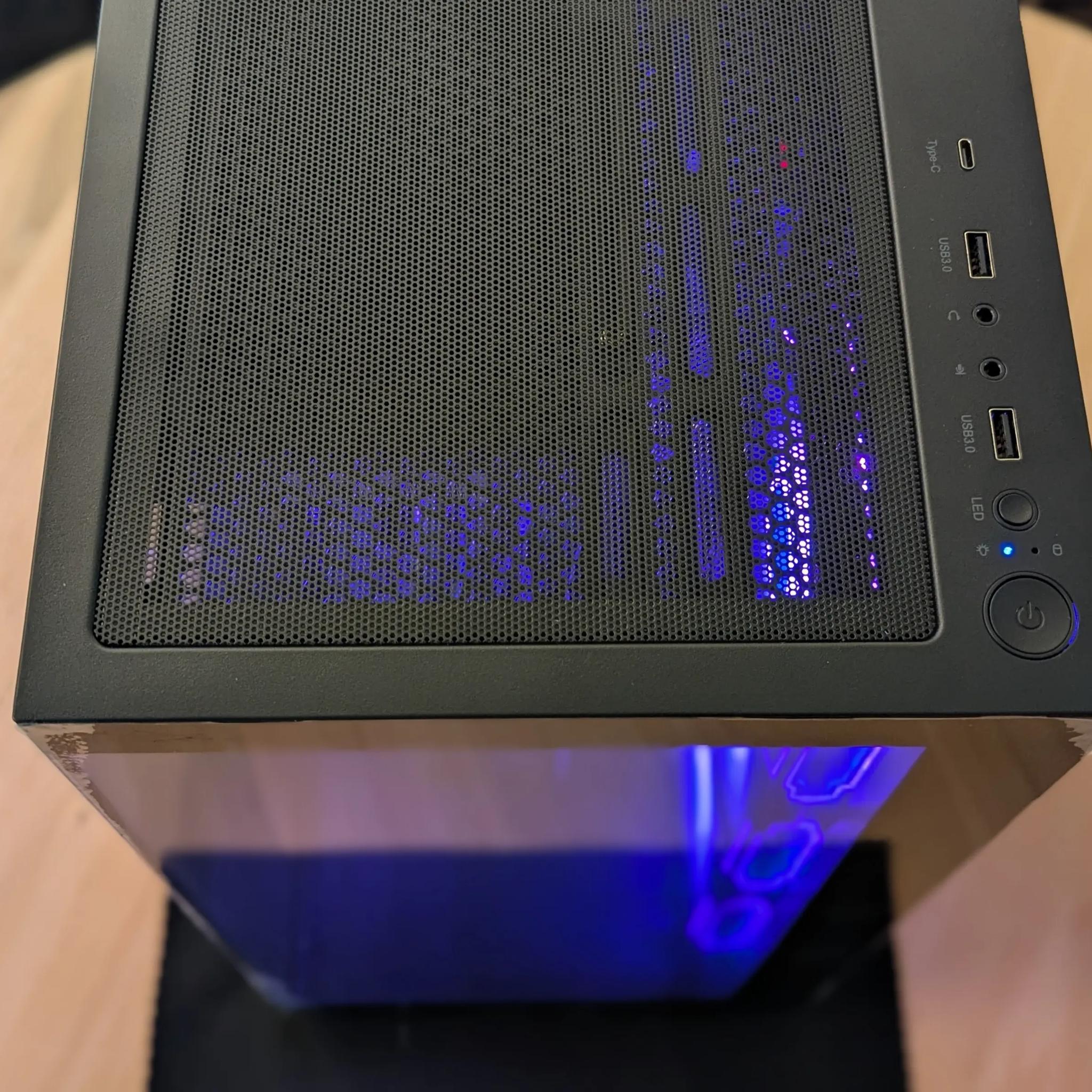 ⚔️ Obsidia – 3080 TI + 5800X3D Gaming Powerhouse | 1440p/4K Monster Build