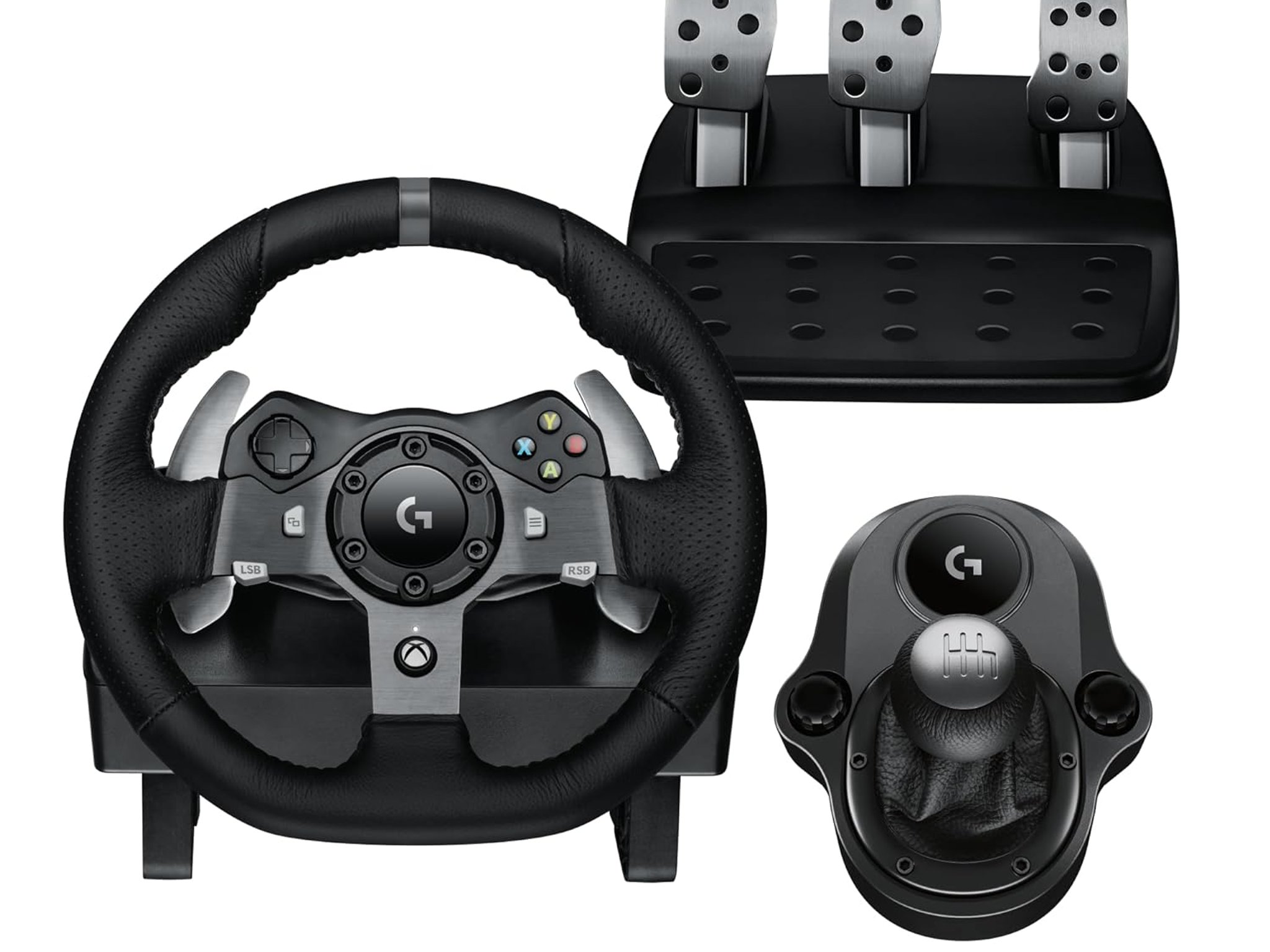🔥 Logitech G920 Racing Wheel, Pedals and Shifter Bundle 🔥