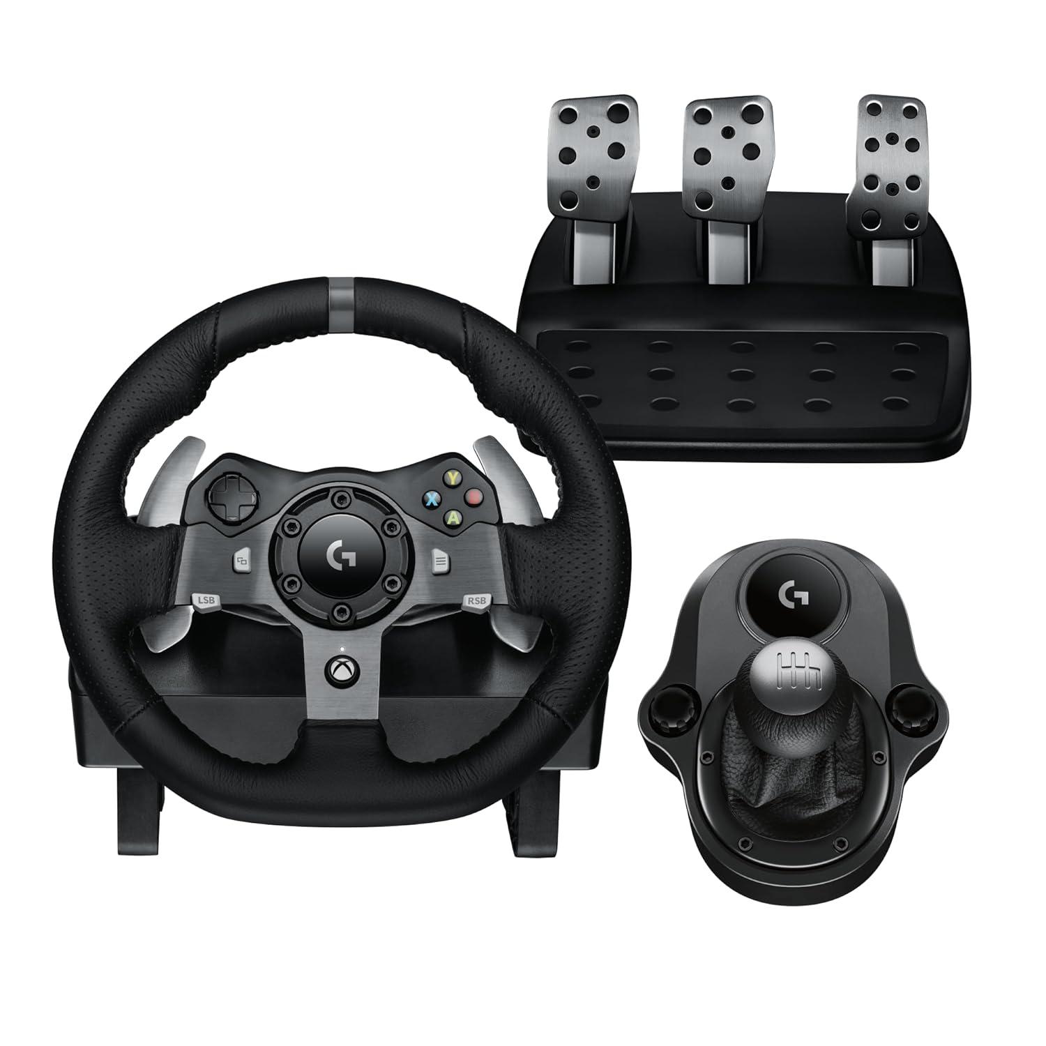 🔥 Logitech G920 Racing Wheel, Pedals and Shifter Bundle 🔥