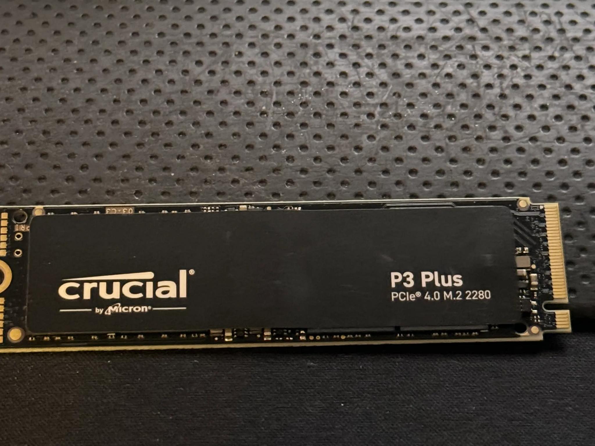 Crucial P3 Plus 2TB PCIe Gen4 3D NAND NVMe