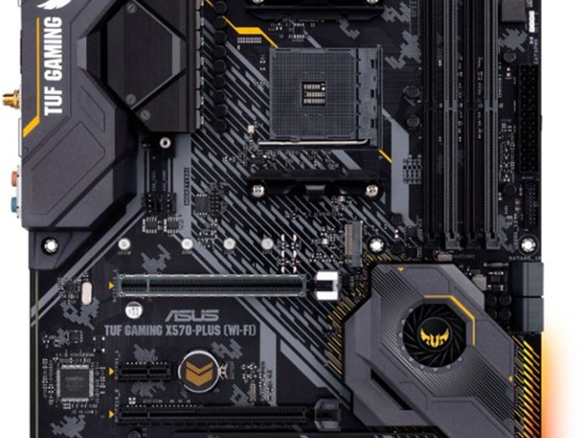 Pre-Owned ASUS TUF GAMING X570-PLUS WI-FI AMD Socket X570 AM4 ATX M.2 Desktop Motherboard