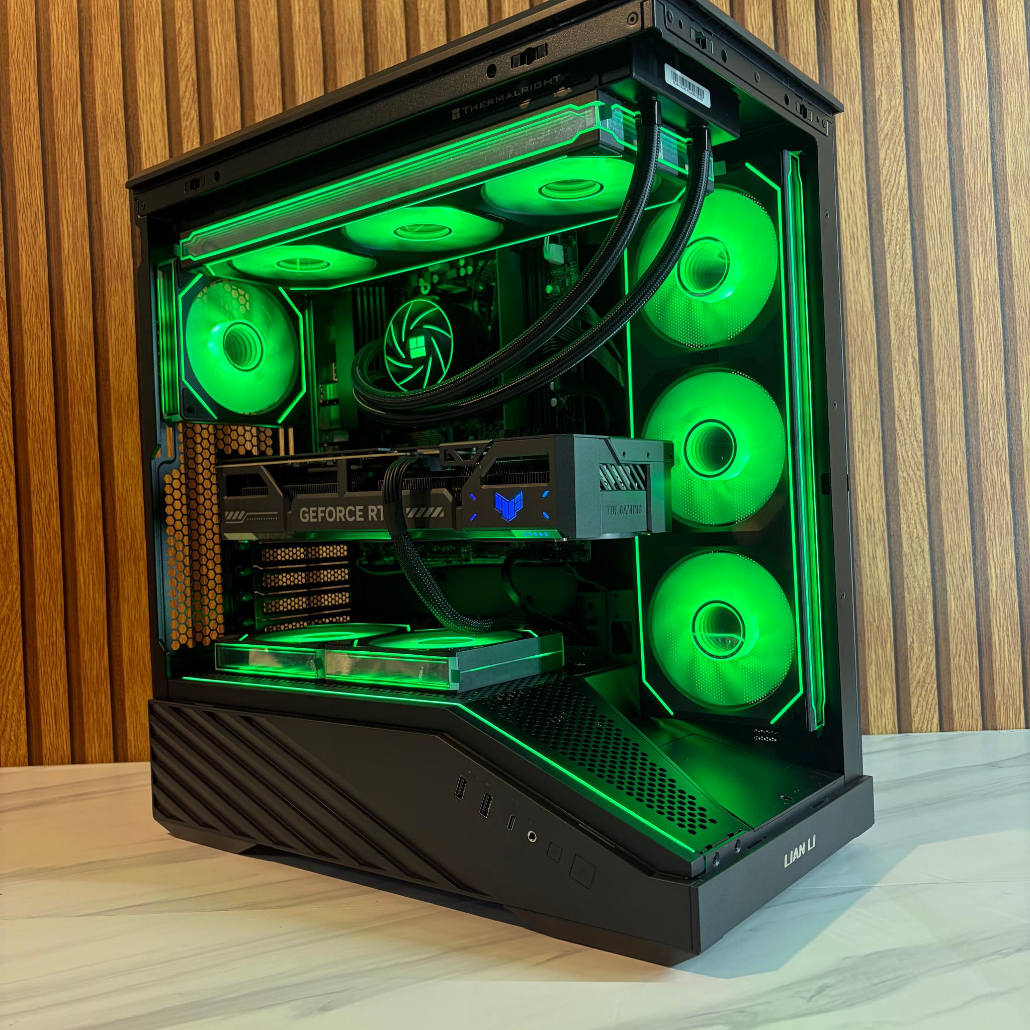 RTX 5070 |  RYZEN 7 7800X3D | 16GB DDR5 | 750w PSU | 1TB NVME | 360MM AIO