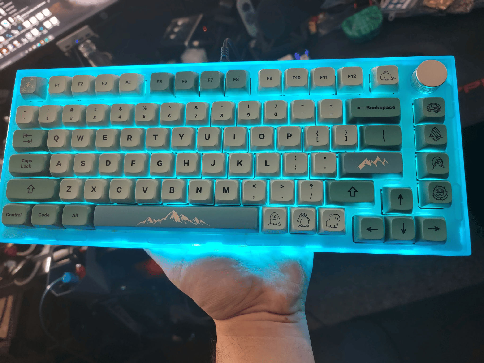 Iceberg: 75% Custom Mechanical Keyboard