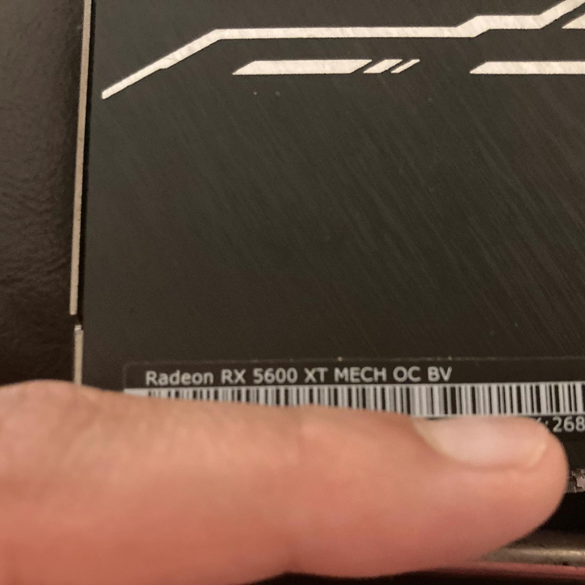 MSI Radeon RX 5600 XT 6 GB MECH OC Video Card