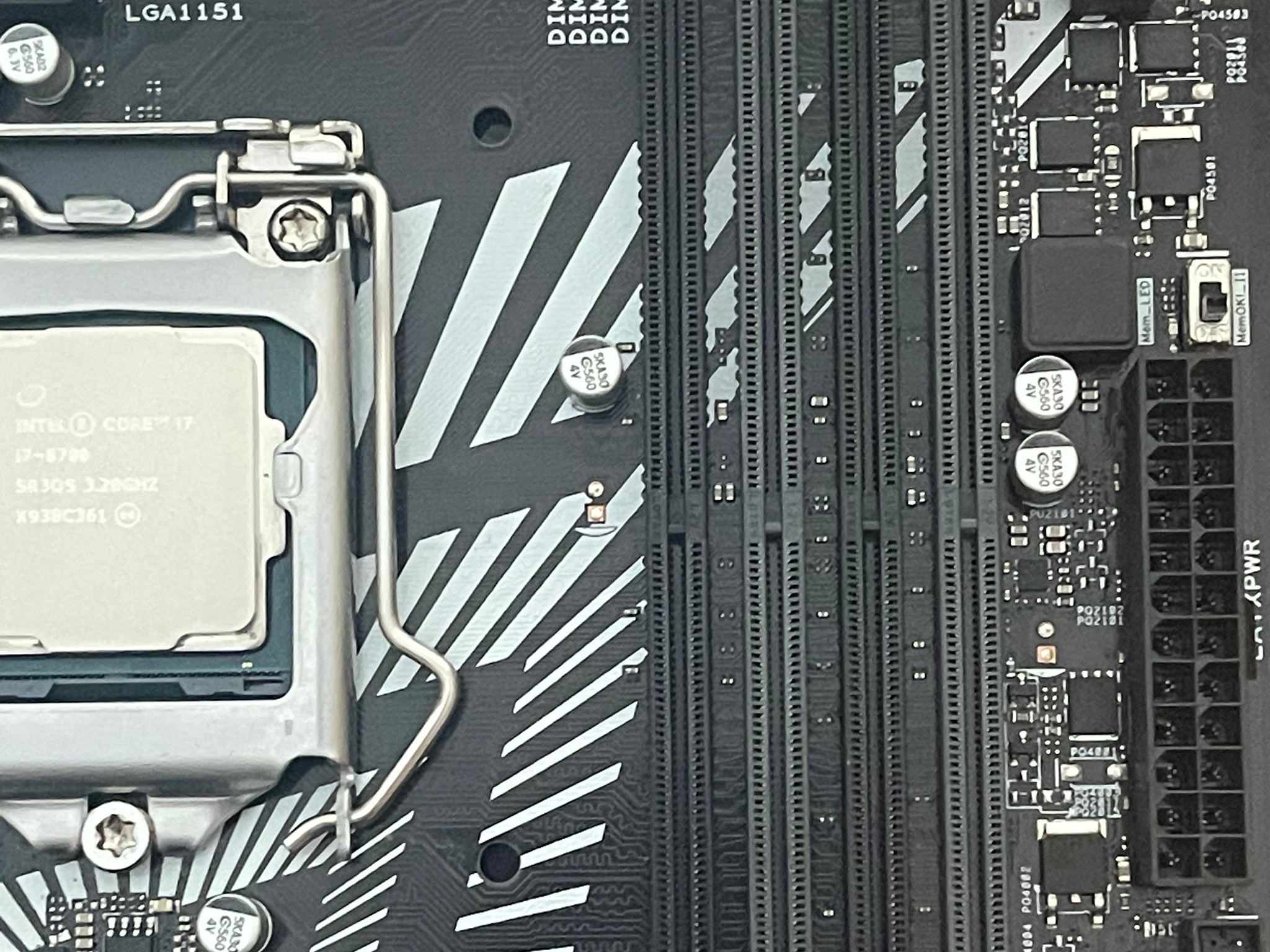 Used, ASUS Prime z390-P, i7-8700, 16GB 2666 DDR4