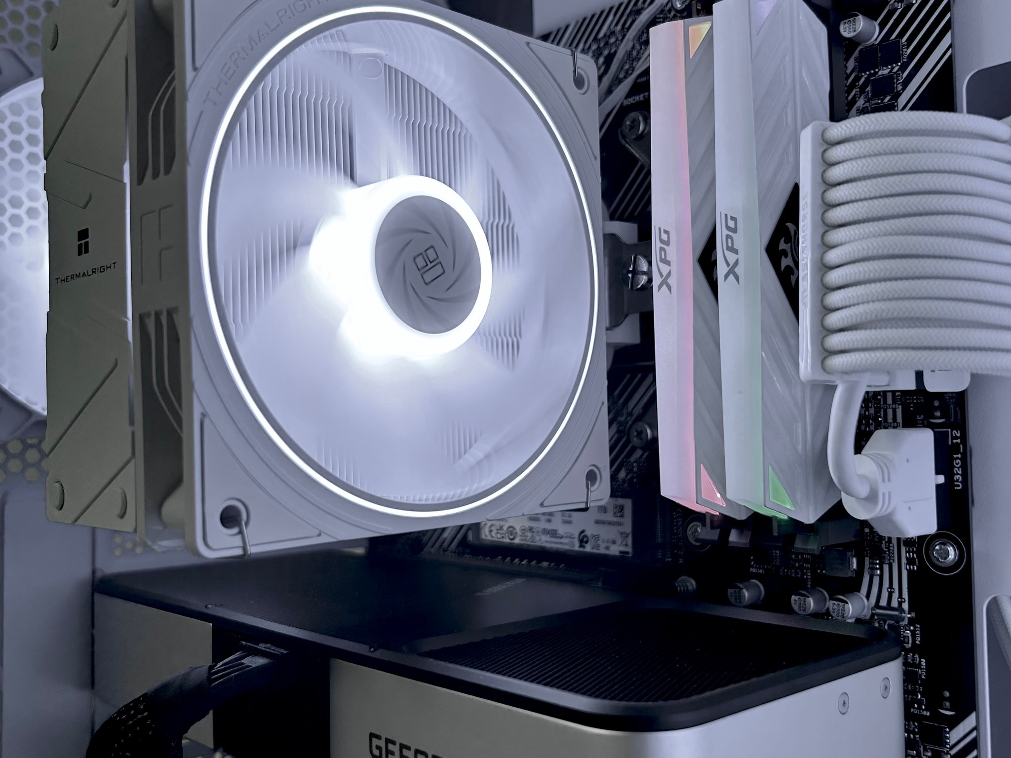 CLEAN Whiteout 1080p Gaming PC | RTX 3060 Ti | Ryzen 5 5500 | 16GB RAM | 1TB NVME SSD