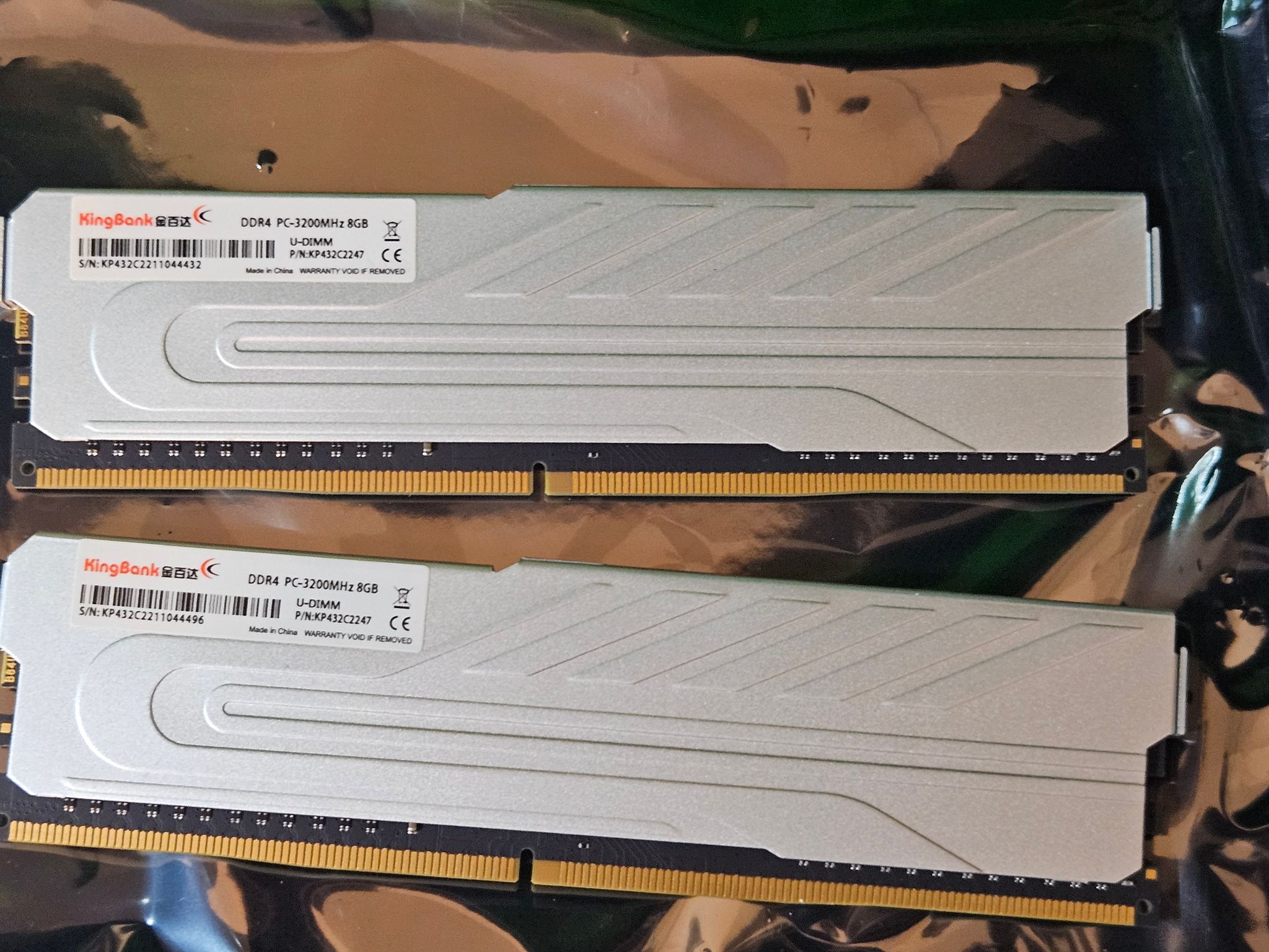 ☆★ Used 16gb DDR4 Kingbank 3200mhz ★☆