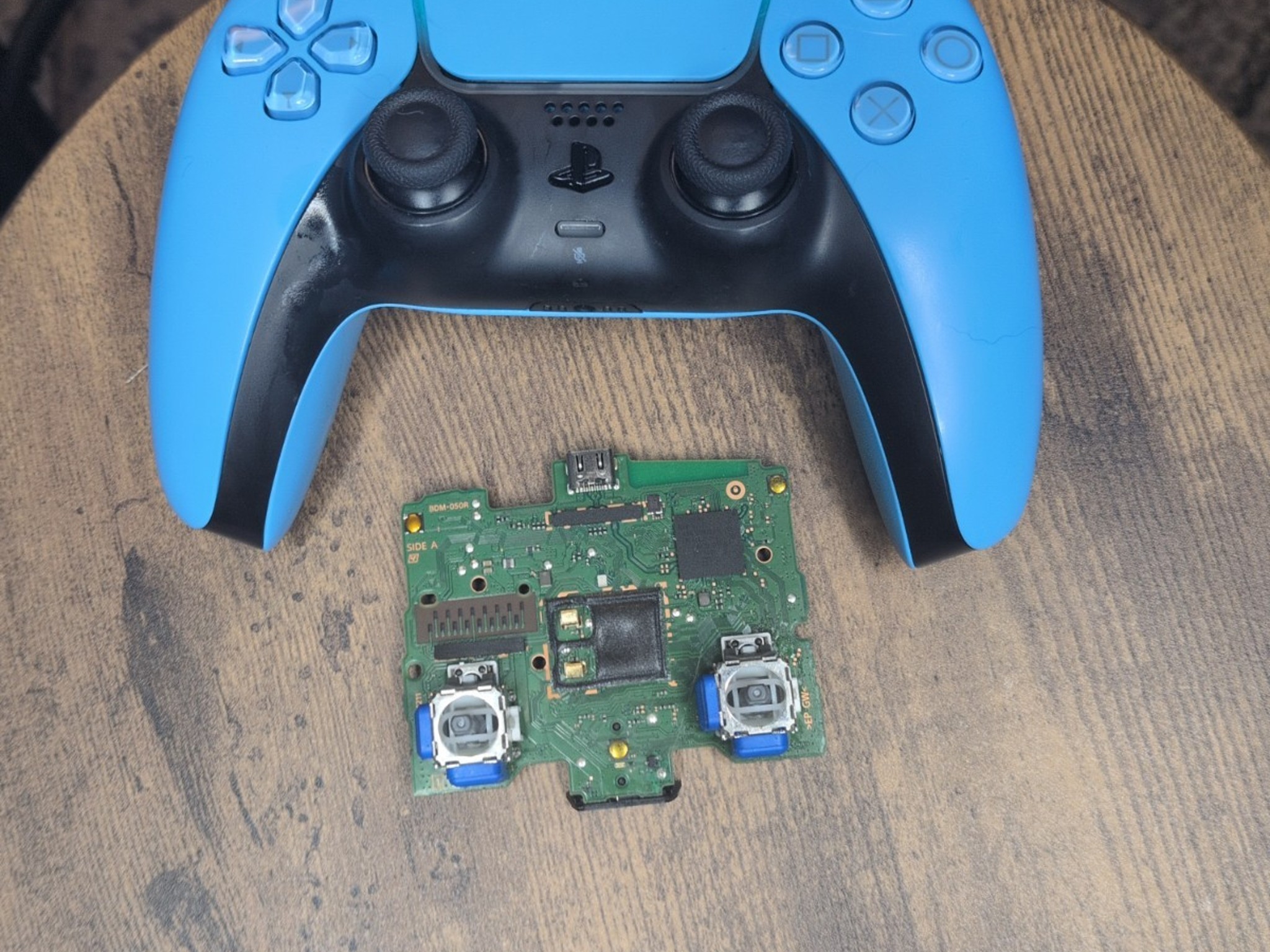 TMR Upgraded | Starlight Blue PS5 Dualsense Controller| Calibrated and Tested.