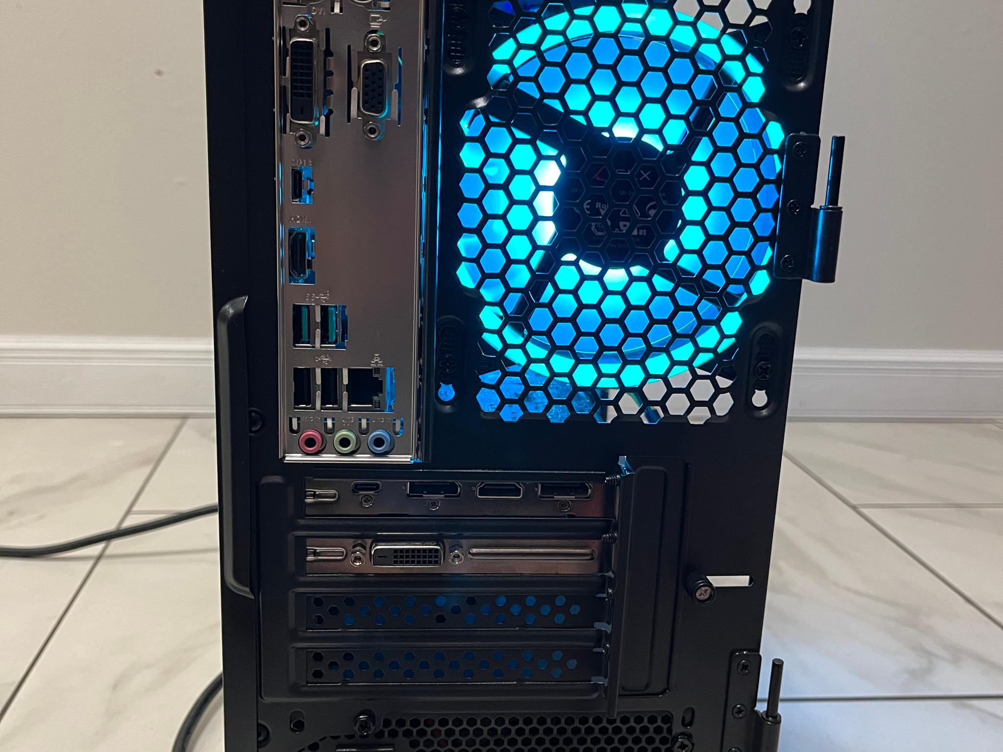 NVIDIA RTX 2070, Intel Core i5-9400f, 16GB RAM, 500GB SSD, Gaming PC w/ Wi-Fi, BT & RGB Remote