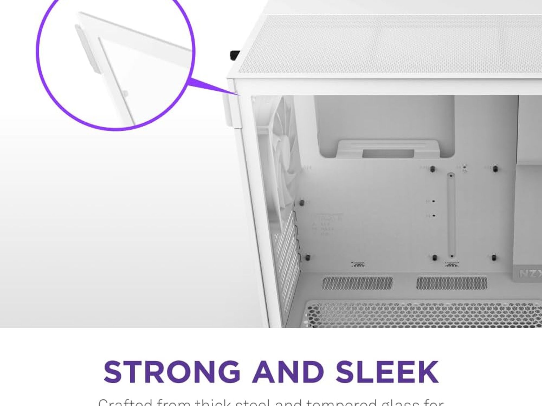 *NIB* NZXT H5 Flow 2024 - Compact ATX Mid-Tower PC Gaming Case - High Airflow - White