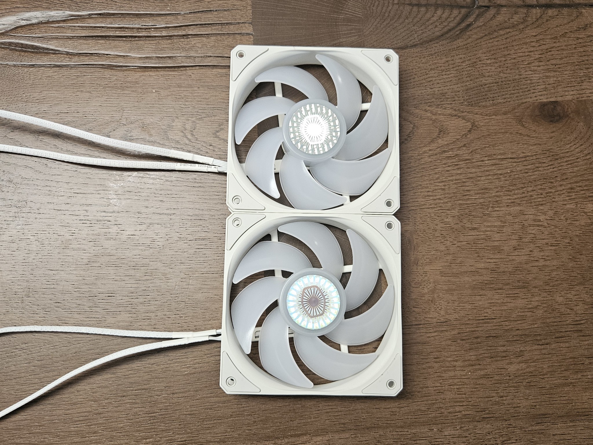 2x Cooler Master 120mm RGB fans