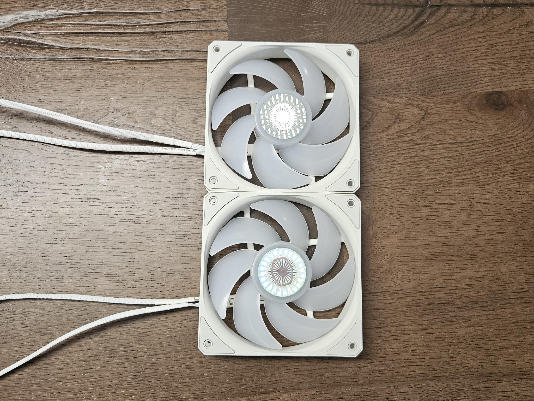 2x Cooler Master 120mm RGB fans