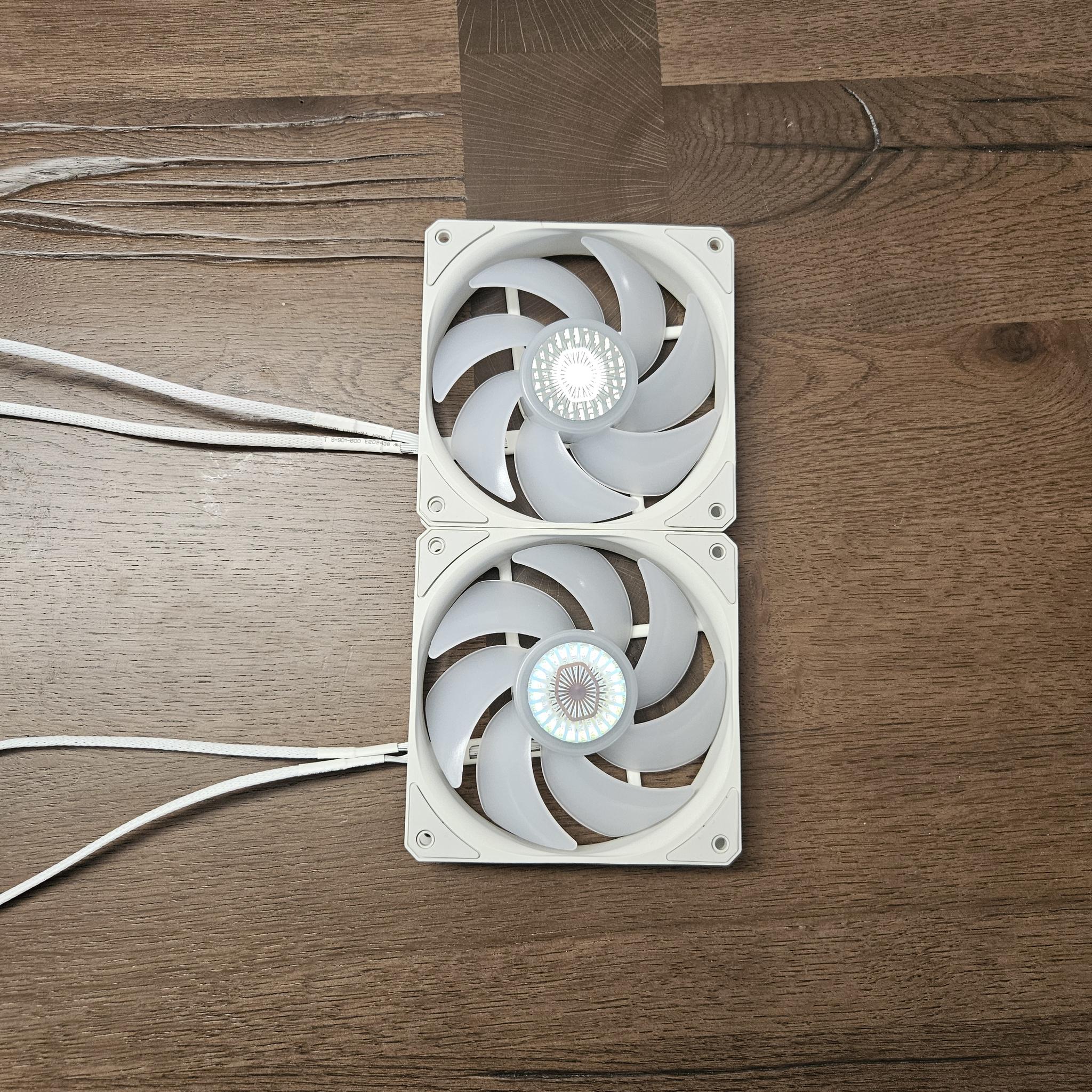 2x Cooler Master 120mm RGB fans