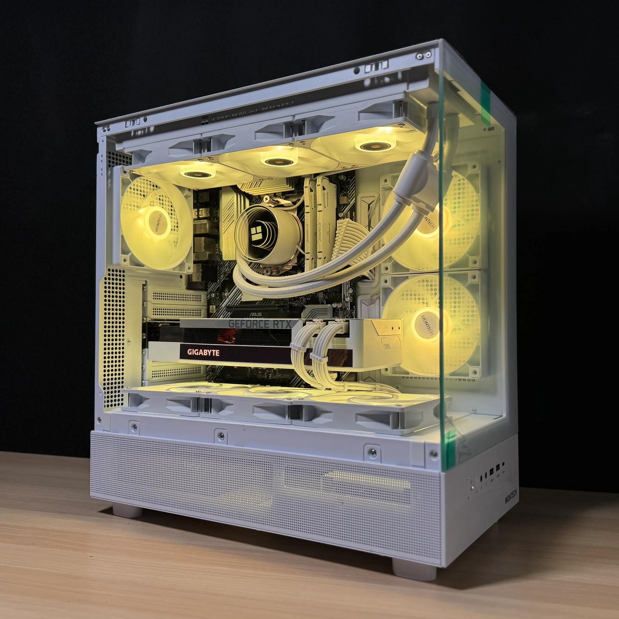🌨️ARCTIC🌨️ White Gaming PC | RTX 3080 , RYZEN 7 5800X, 32GB DDR4 RAM, 1TB M.2