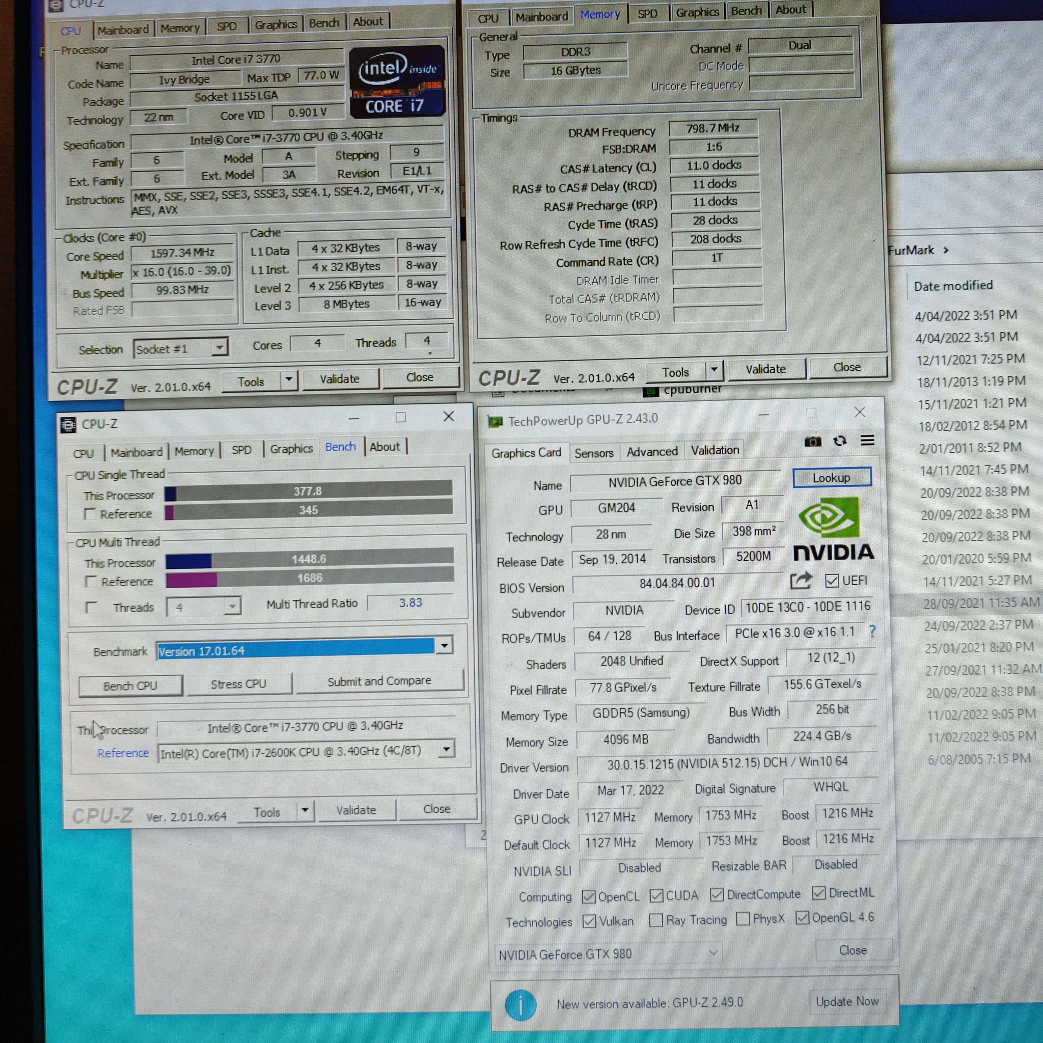 Gaming PC - Core i7, GTX 980, 16GB/512GB