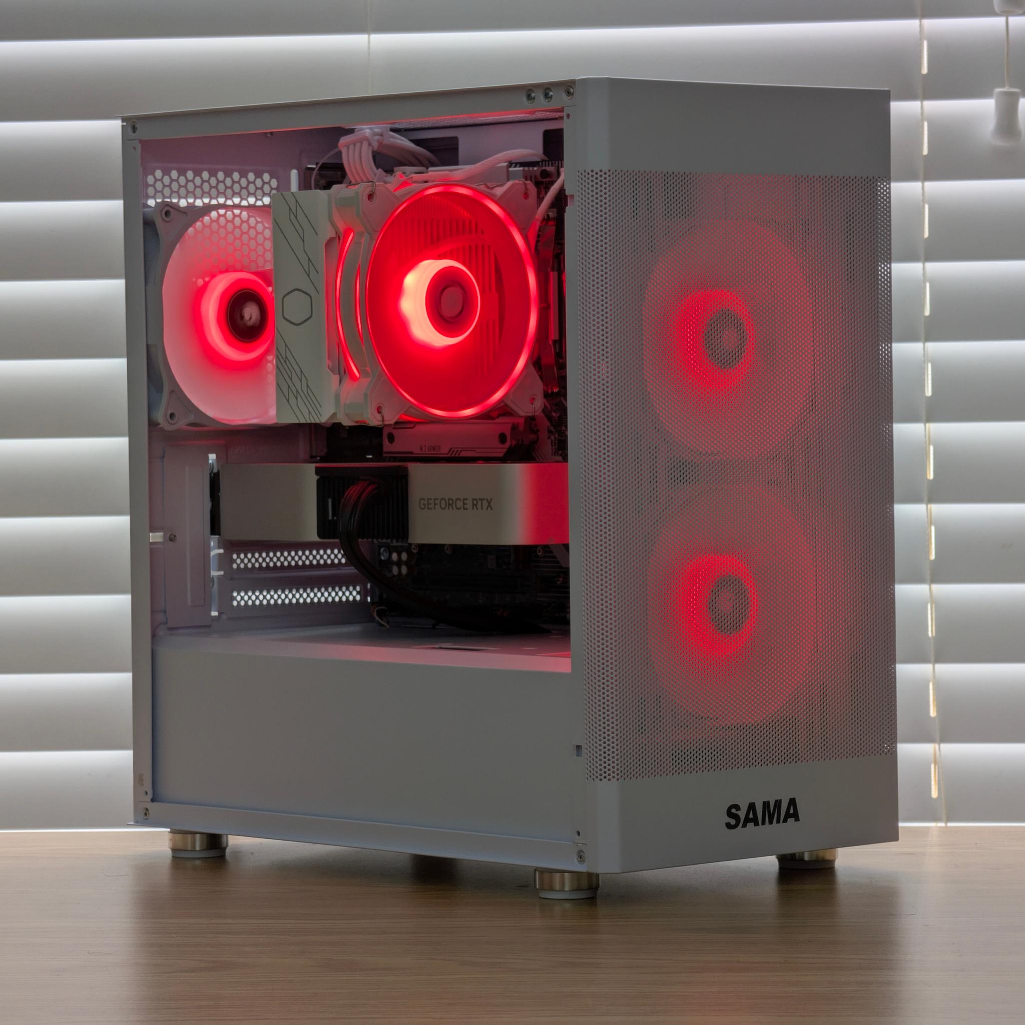 🤍💙Ryzen 5 7600x | RTX 4060Ti | 32GB DDR5 | 1TB SSD | Gaming PC💙🤍