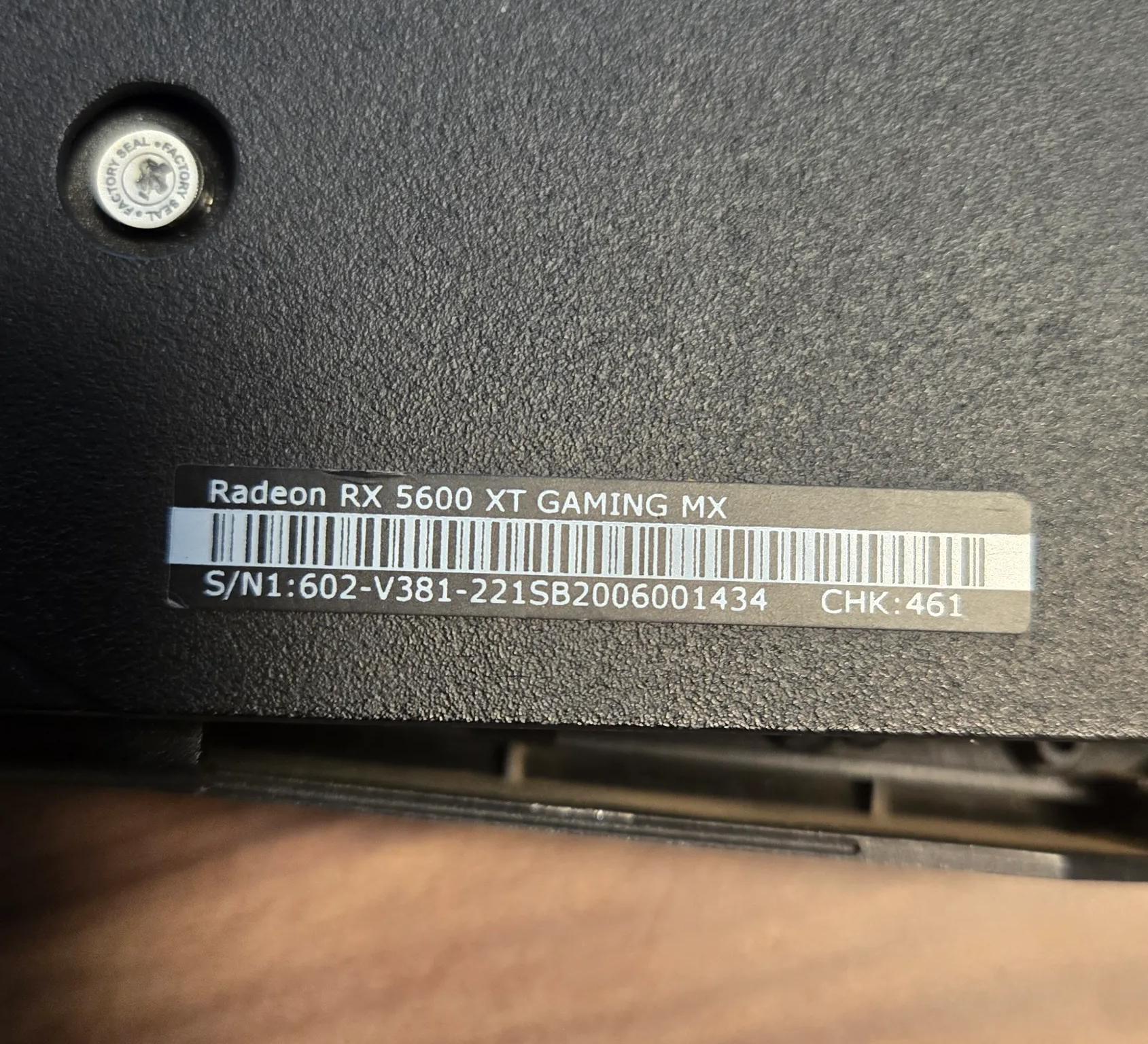 MSI AMD Radeon RX 5600 XT Gaming MX 6GB