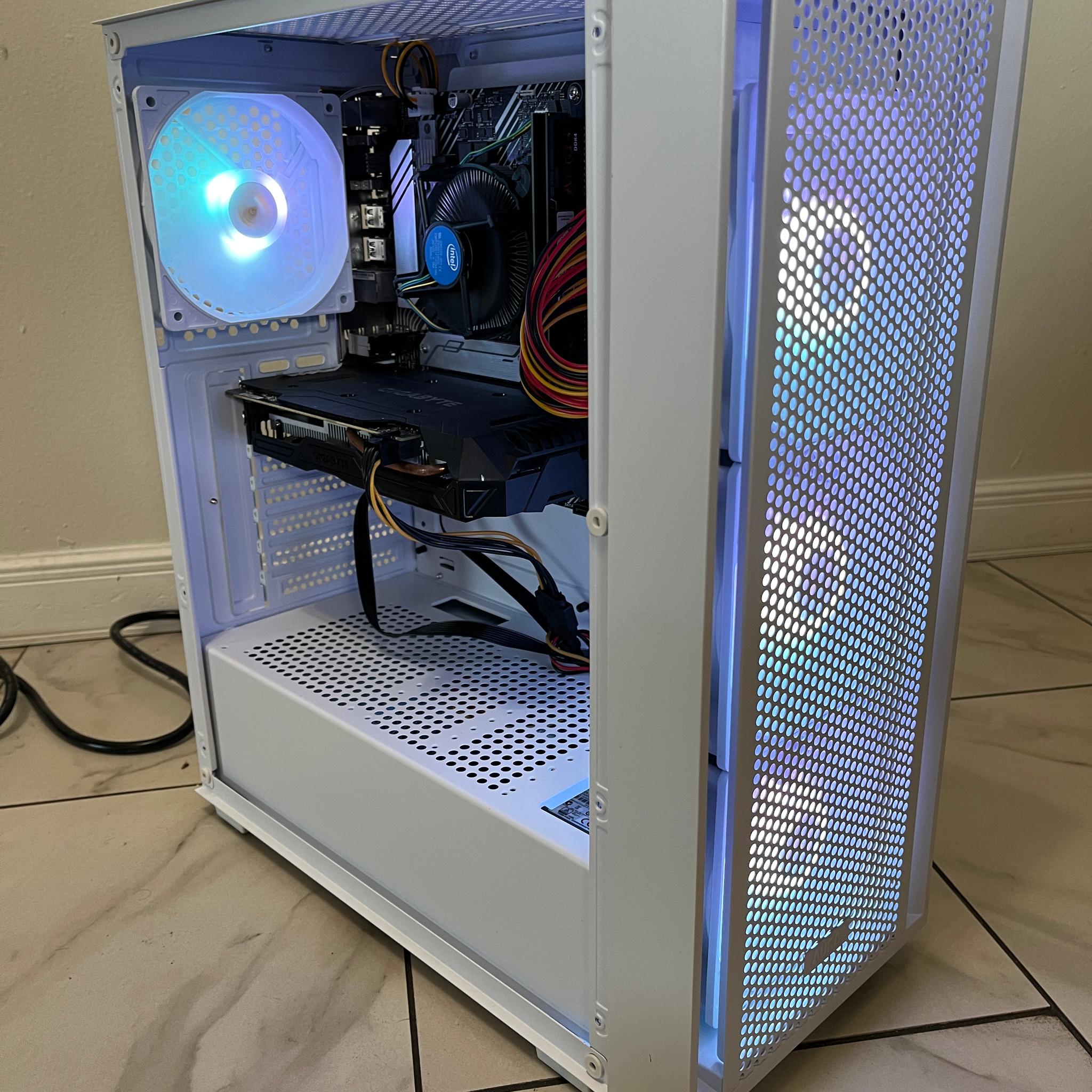 NVIDIA GTX 1060, Intel Core i3-10100, 12GB RAM, 1TB Storage, Gaming PC w/ Wi-Fi & BT