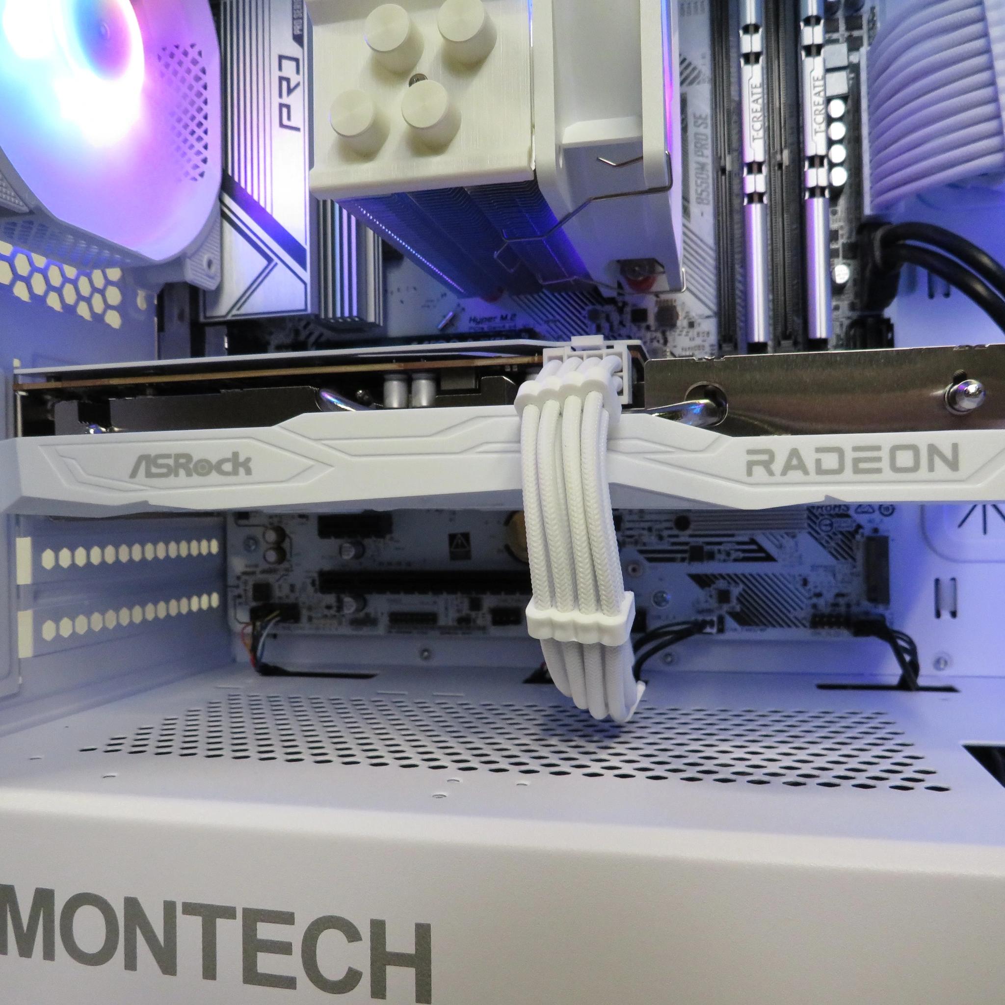 WHITE OUT: All New Parts! Ryzen 5 5600 + AMD RX 6600 + 16 GB RAM + 1 TB NVME SSD