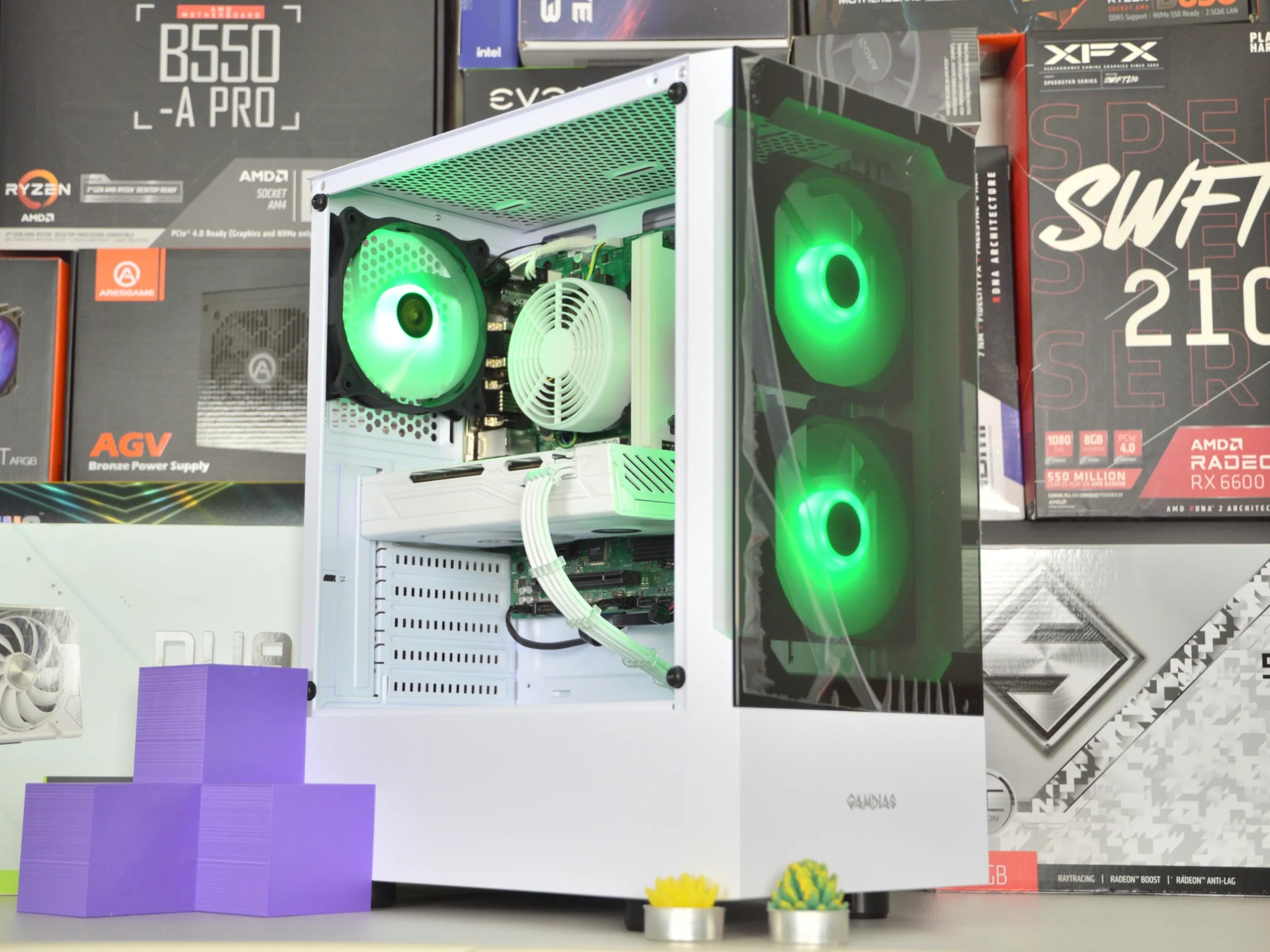 🟣⚪| RX 580 8GB | INTEL i5 8400 | 16GB DDR4 RAM | 512GB NVME SSD | Royal Snow 2.0 |