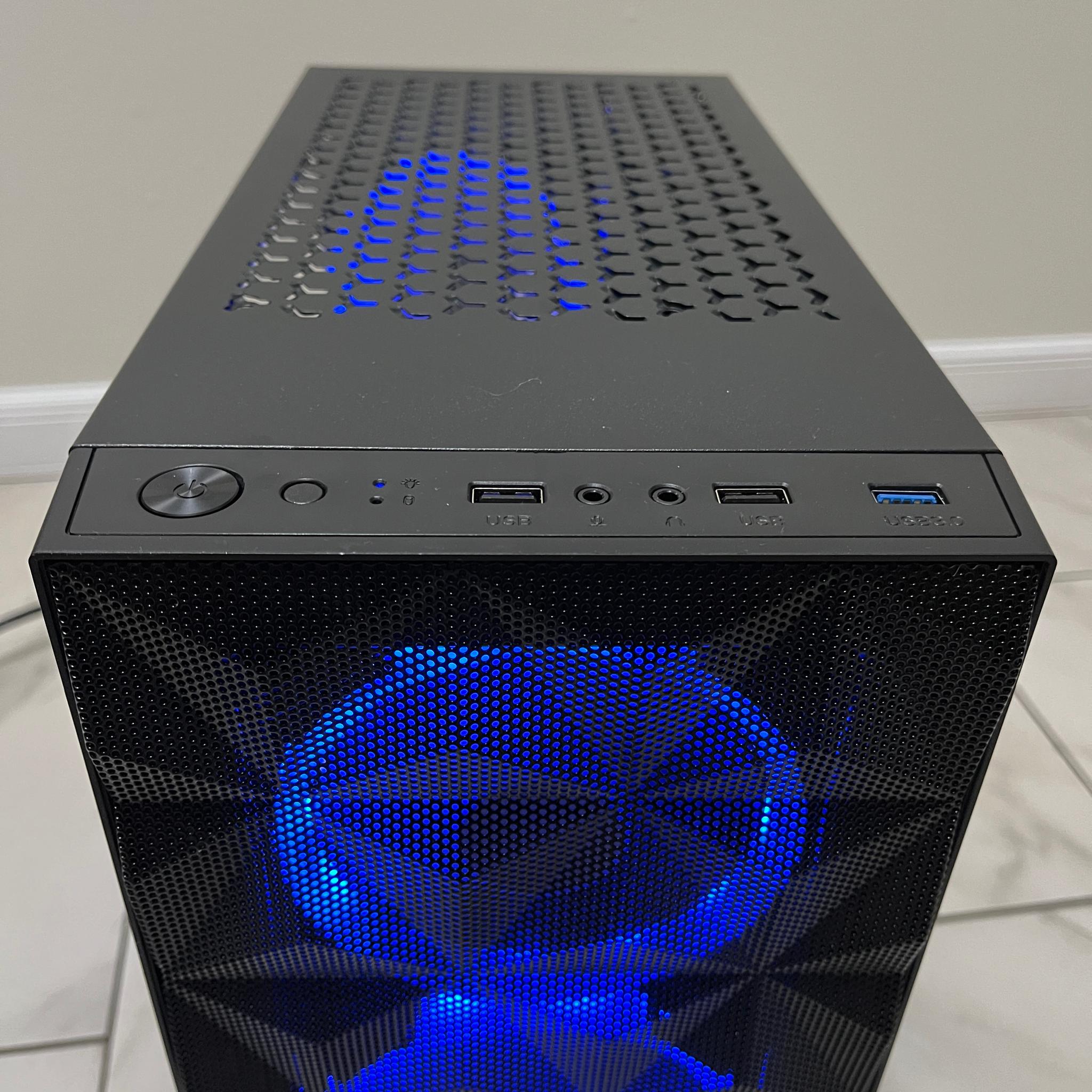 NVIDIA GTX 780 Ti, Intel Core i3-9100f, 16GB RAM, 870 GB Storage - RGB Gaming PC w/ Wi-Fi & BT