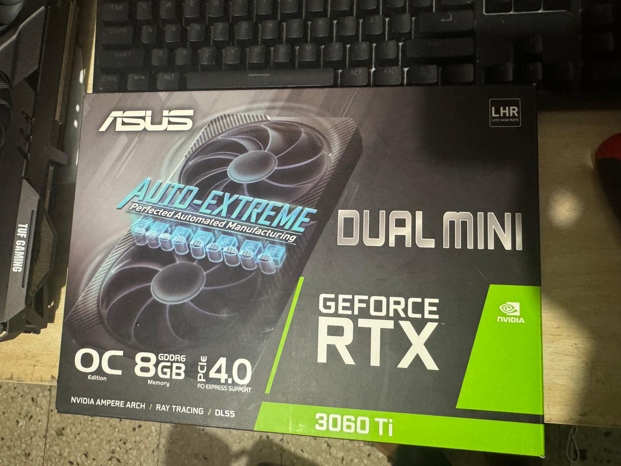 Asus Dual GeForce RTX 3060 Ti Mini OC Edition