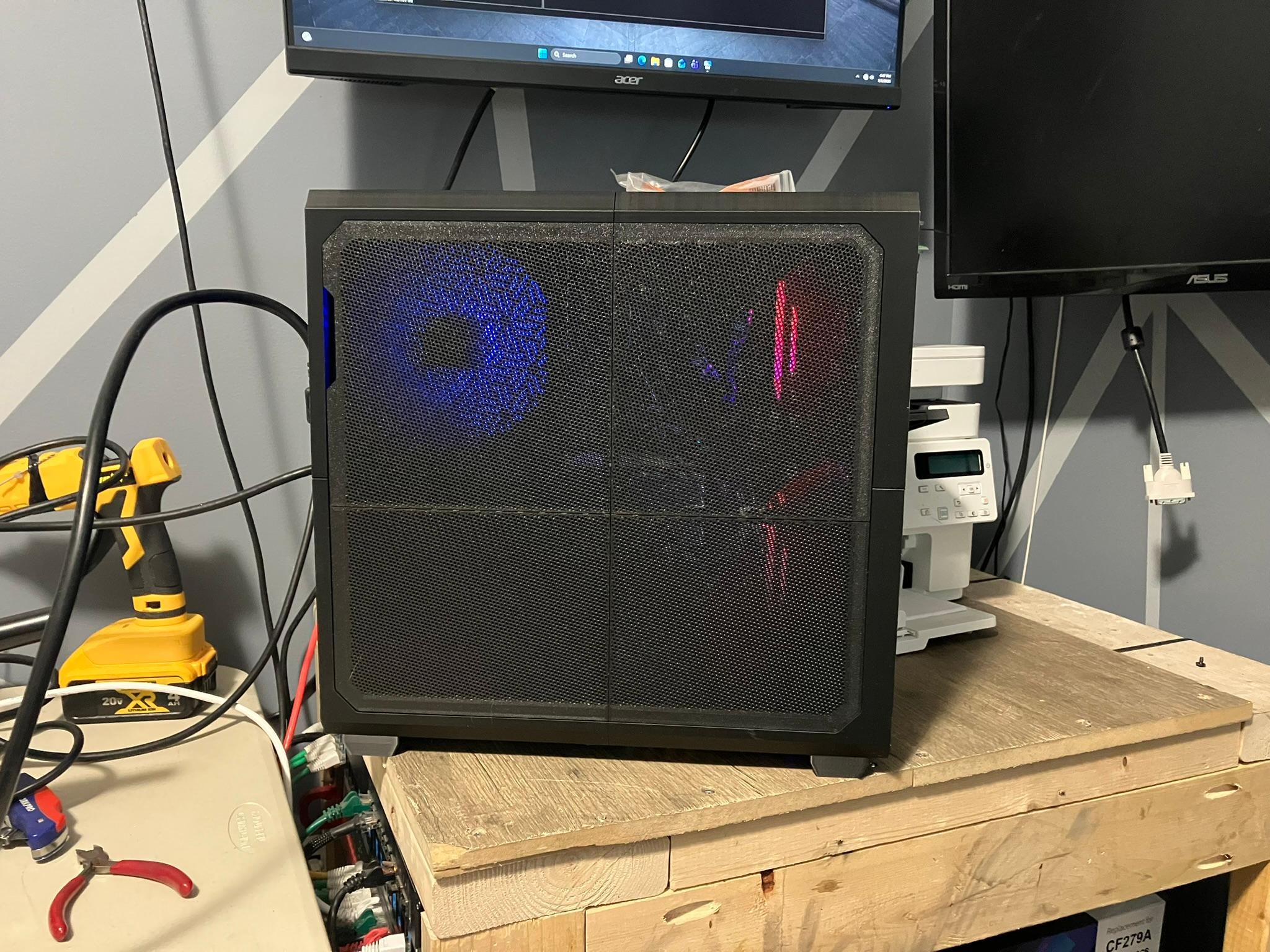 Six Core | i5-9600 | RX 580 | 8 GB Ram | 128 GB SSD | 2 x 1 TB Game HDD | 750W PSU | Win 11 Pro