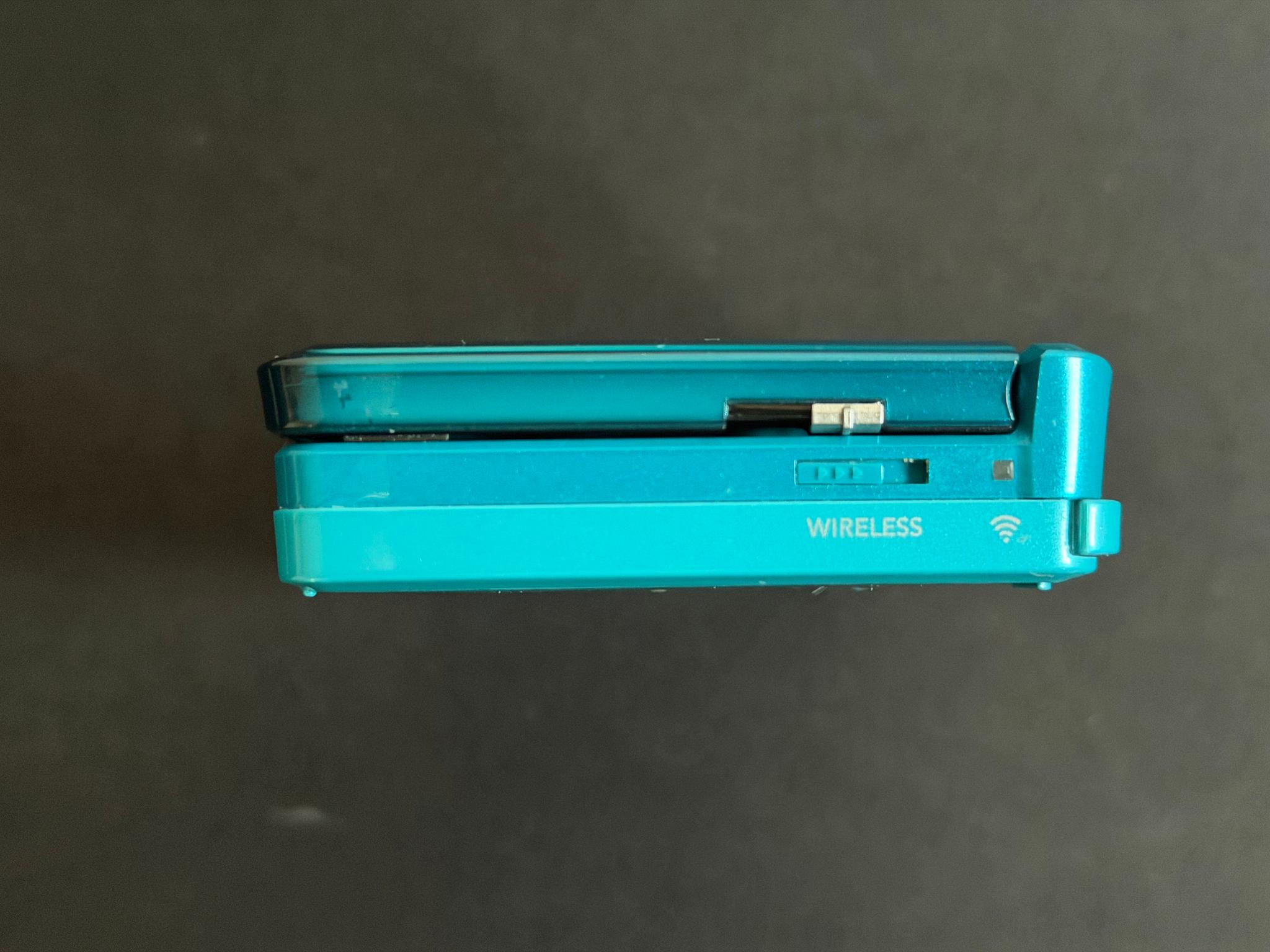 Nintendo 3DS Aqua Blue Teal Console CTR-001 USA System, Tested