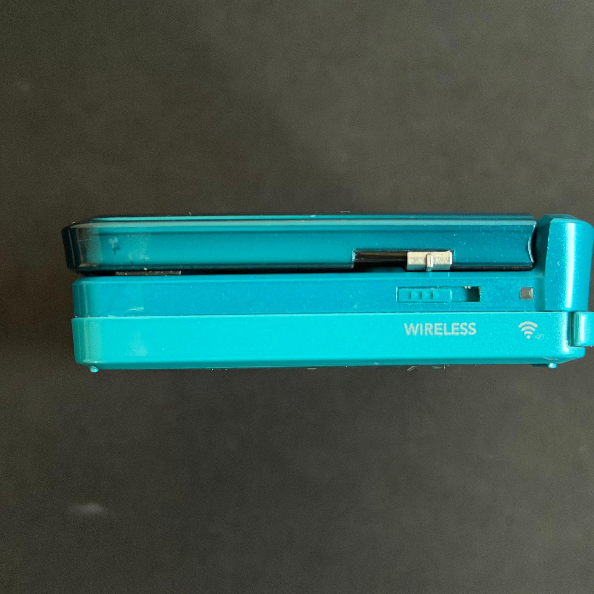 Nintendo 3DS Aqua Blue Teal Console CTR-001 USA System, Tested