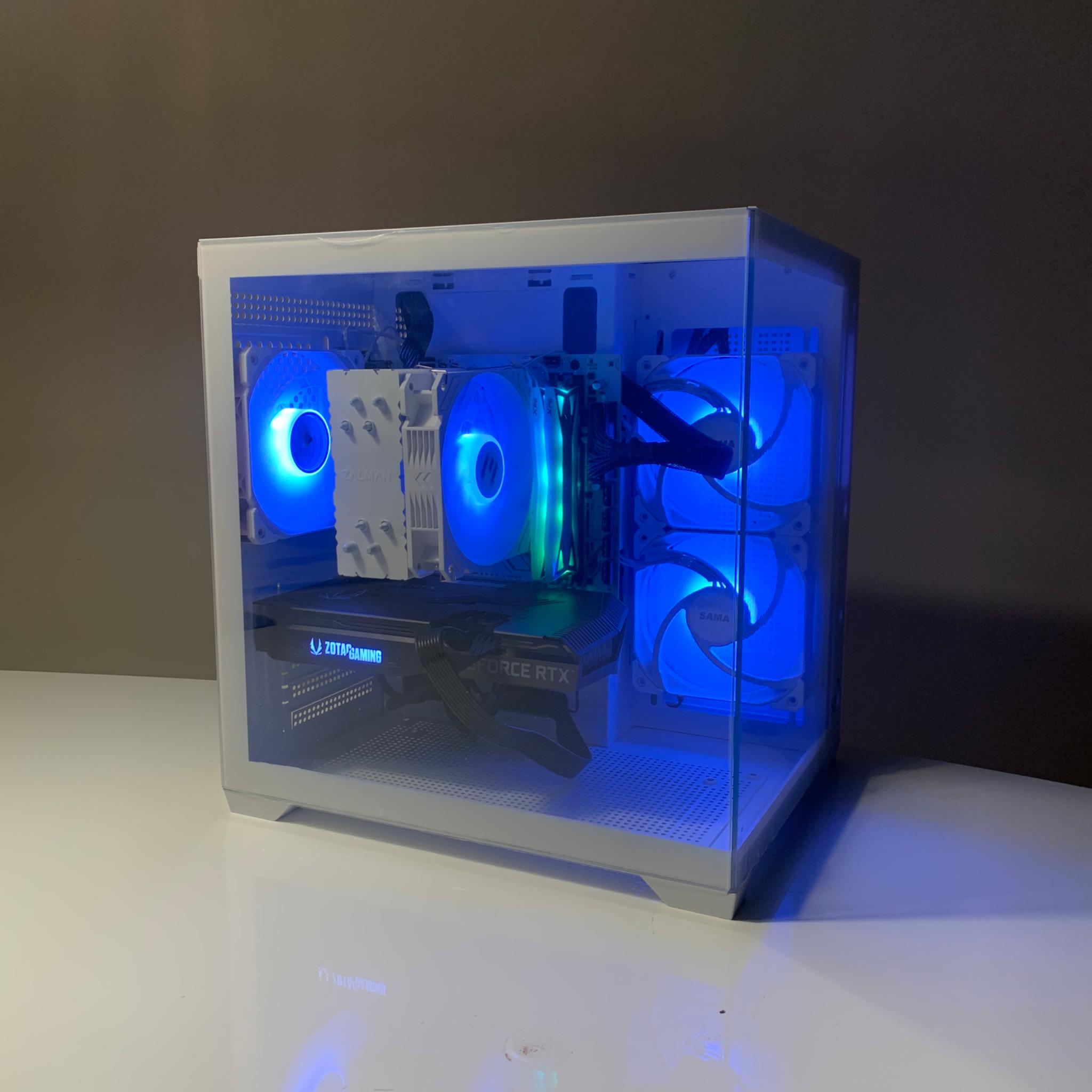 RTX 3070 - Ryzen 7 3700X - 32 GB RAM - 1 TB SSD - White Gaming PC