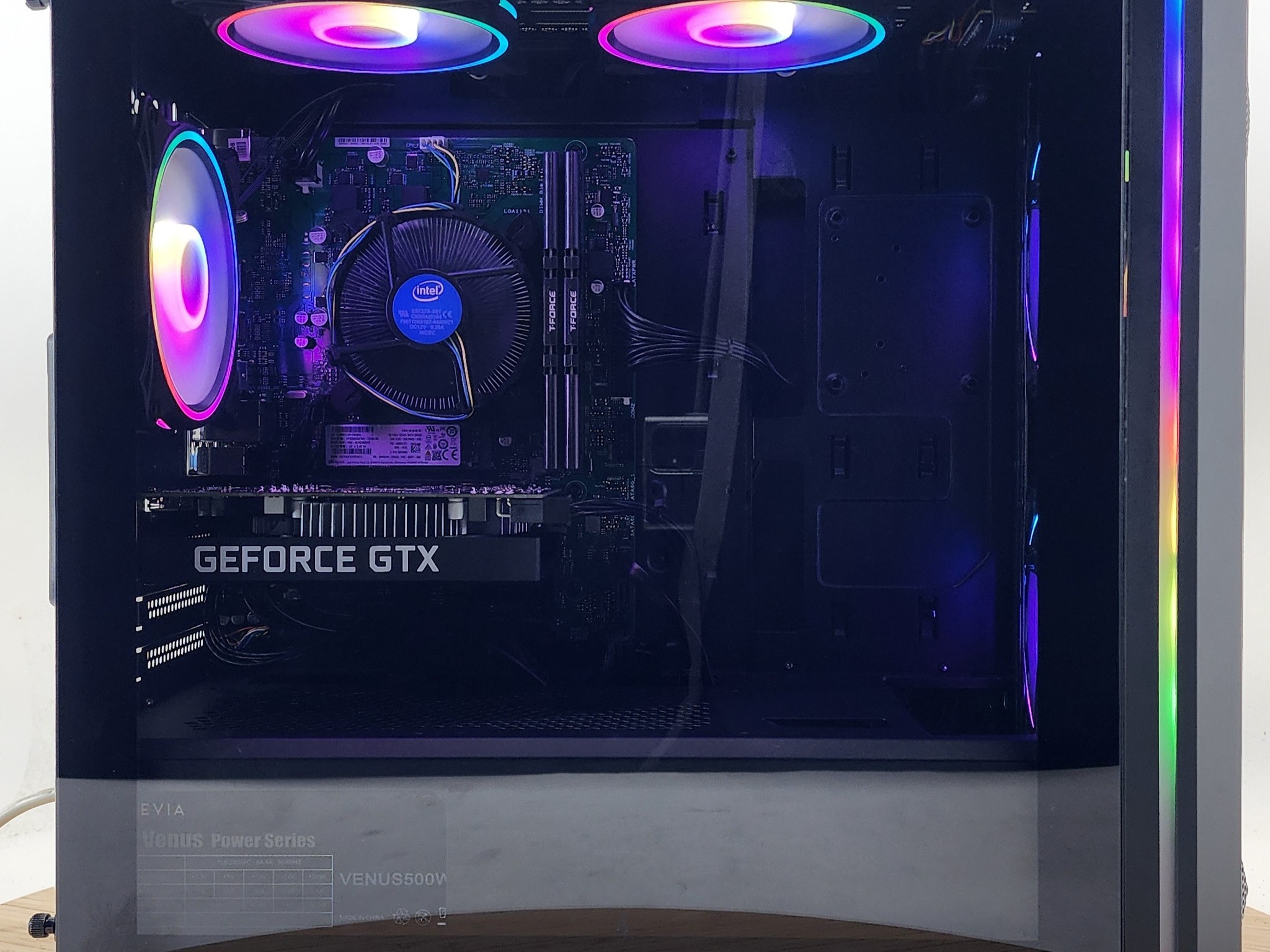 Gaming PC i5-8600 16GB RAM 256GB SSD + 1TB HDD GTX 1650 SUPER 4GB Win11 Computer