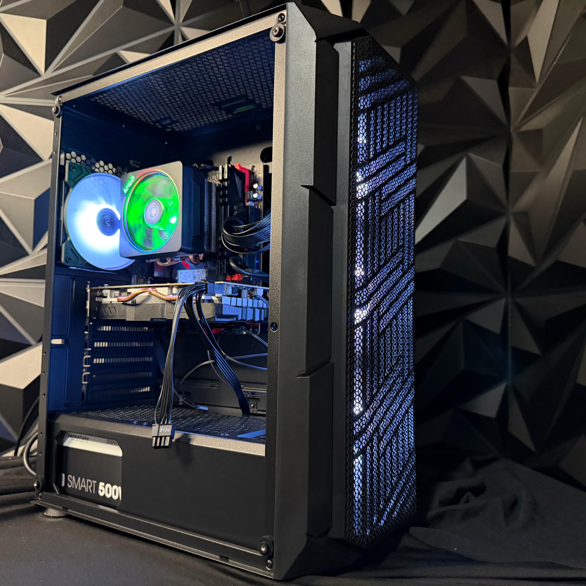 🔥 💸 Budget Baddie 💸 🔥 Ryzen5 3600| RX 580 8 GB | 16 GB DDR4|512 GB  NVMe