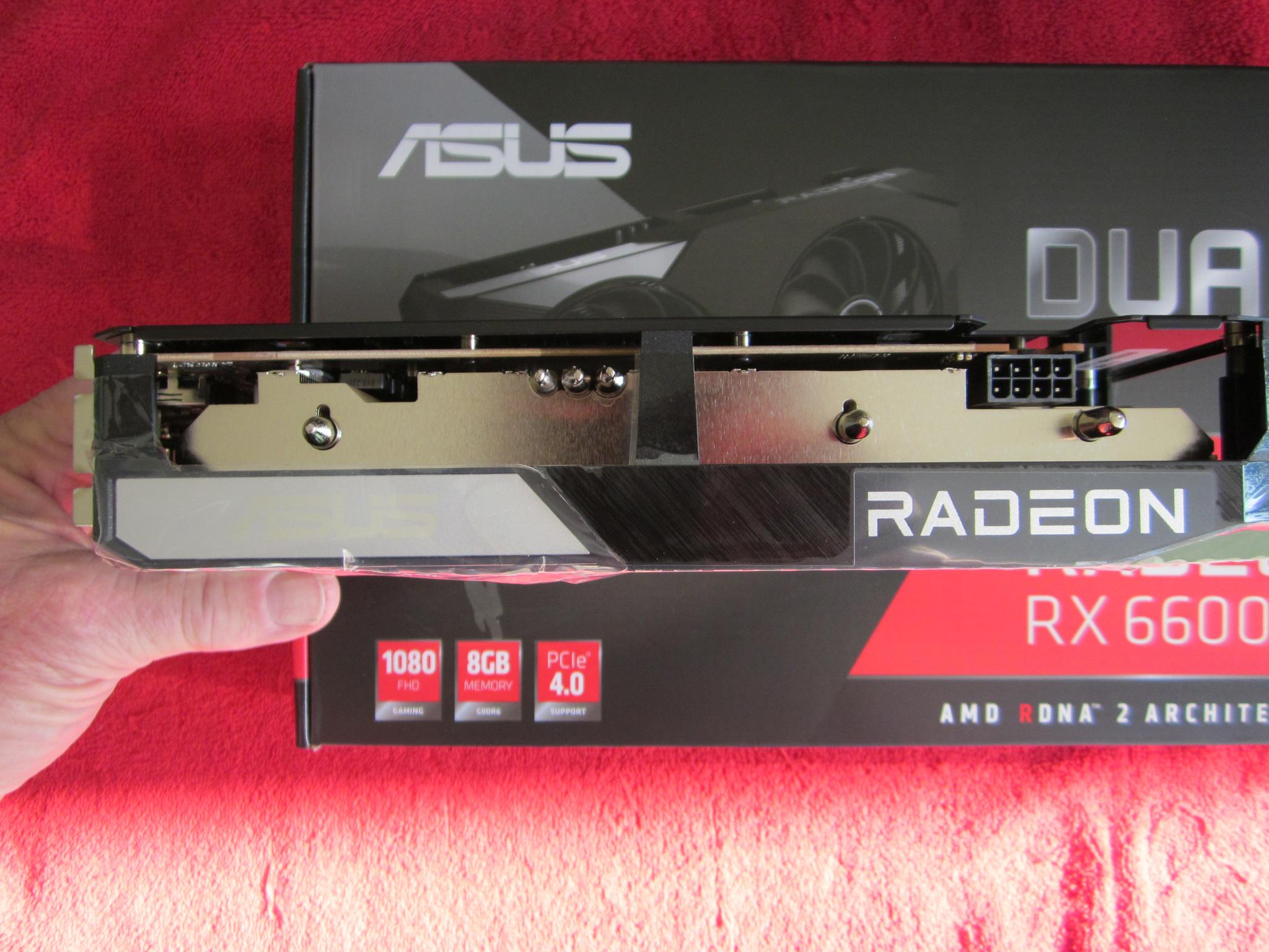 ASUS DUAL AMD Radeon RX 6600 8GB Video Card