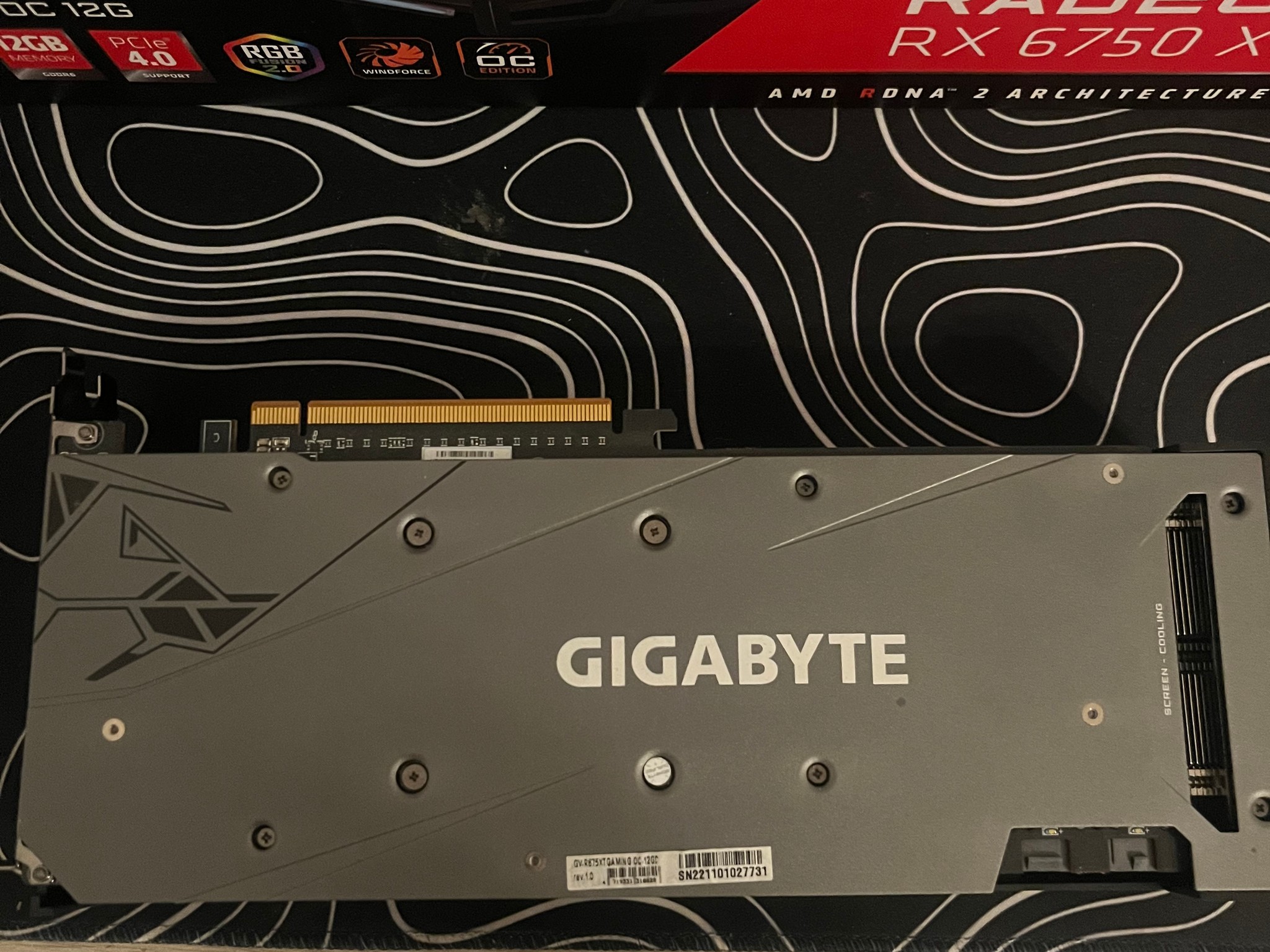GIGABYTE GAMING OC Radeon RX 6750 XT
