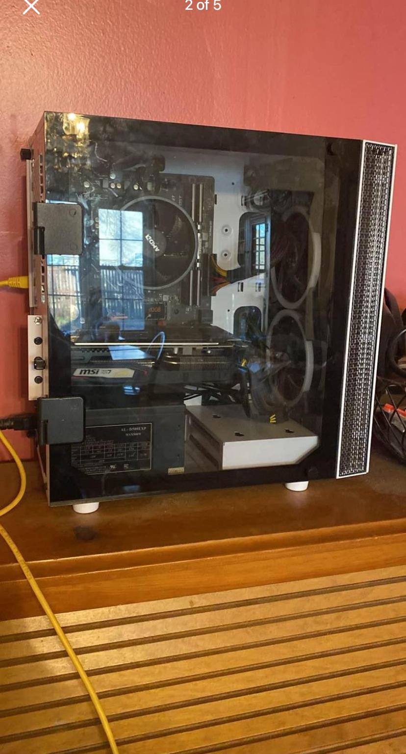 Ryzen 7 3700x RTX 2060 Desktop White Case