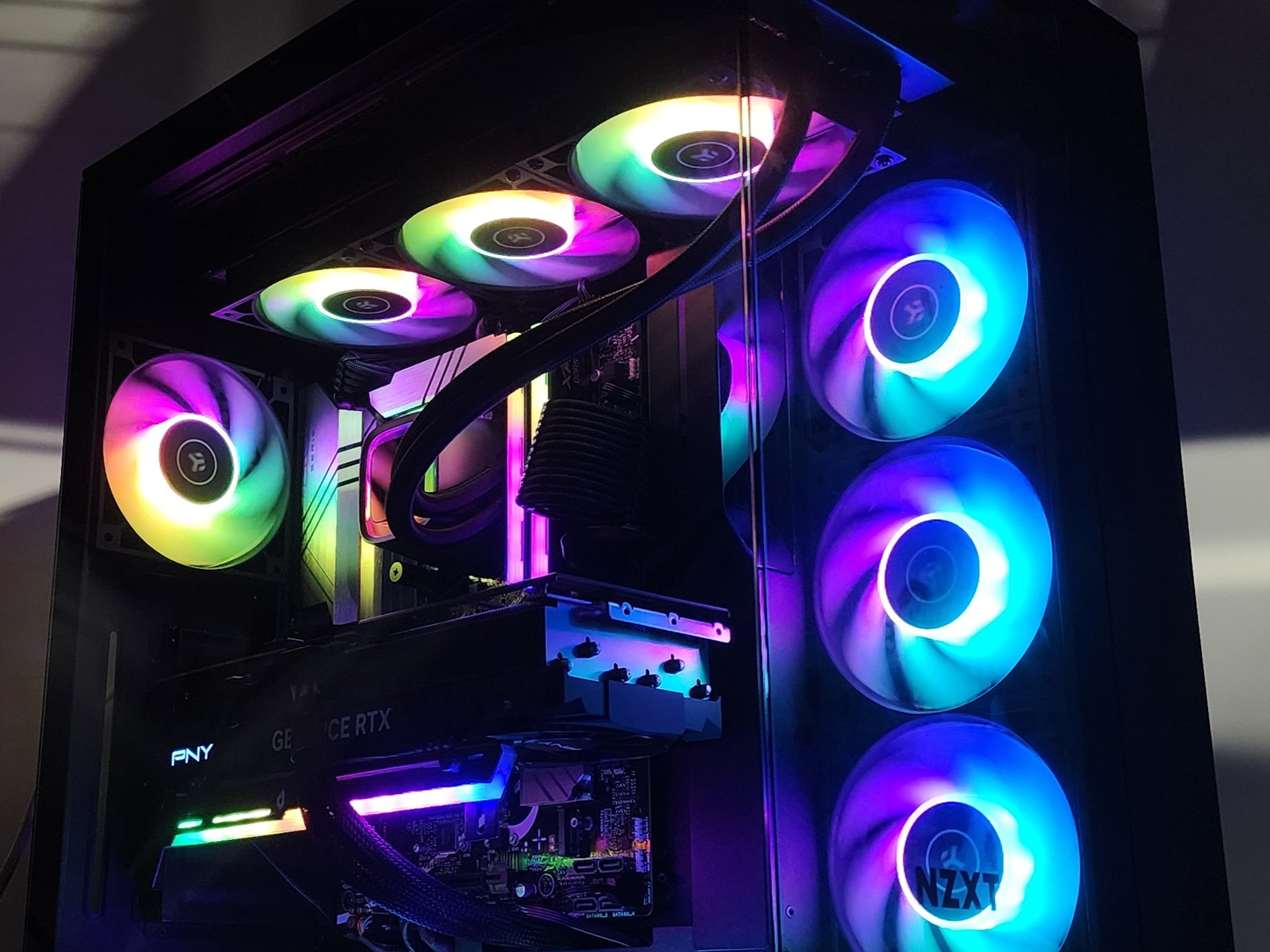 Gaming PC i7-14700KF 32GB RAM 1TB SSD RTX 4070 Ti 12GB Windows 11 PC