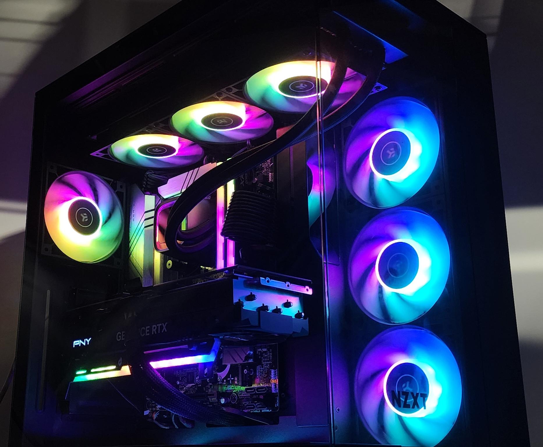Gaming PC i7-14700KF 32GB RAM 1TB SSD RTX 4070 Ti 12GB Windows 11 PC
