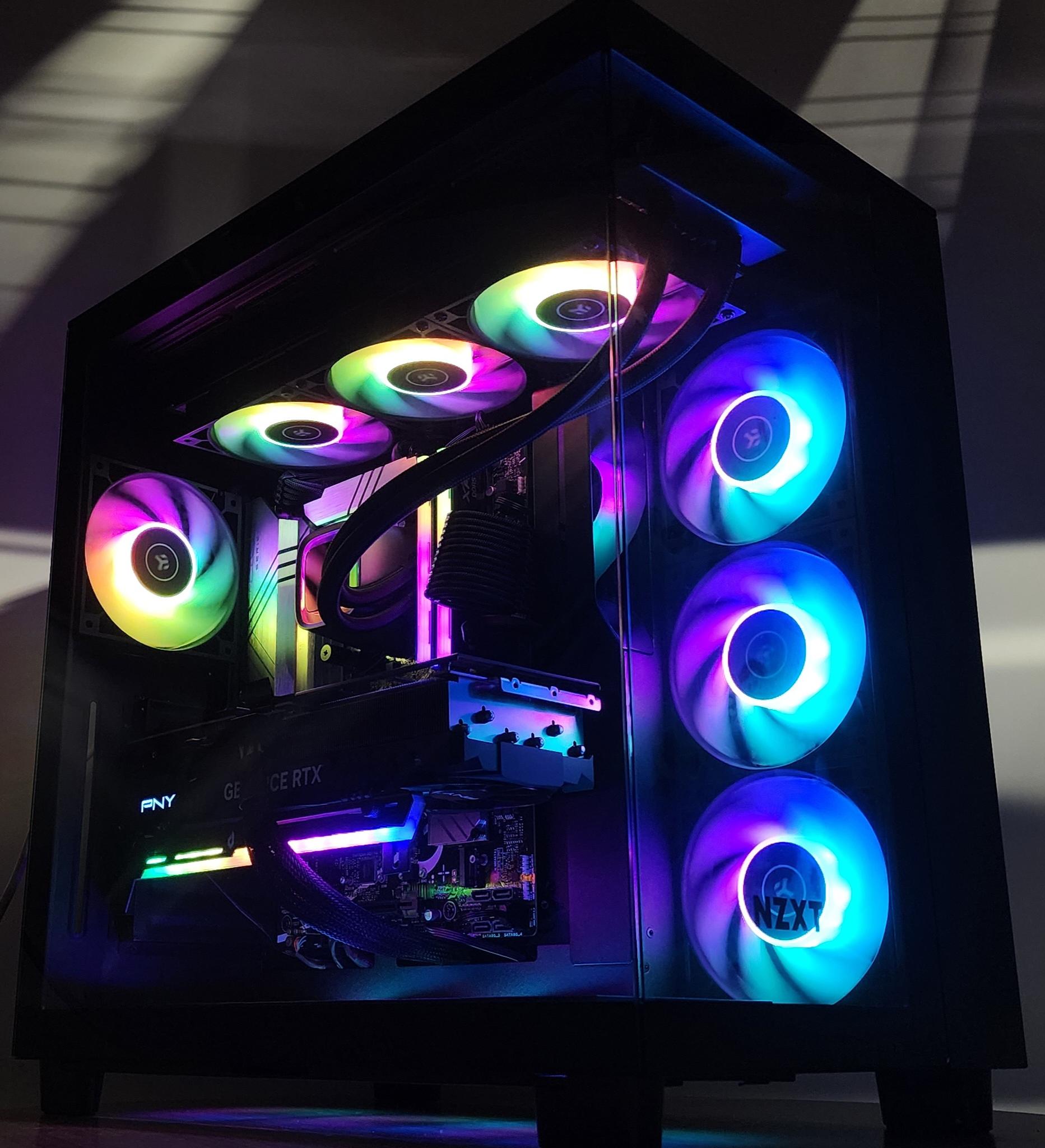 Gaming PC i7-14700KF 32GB RAM 1TB SSD RTX 4070 Ti 12GB Windows 11 PC