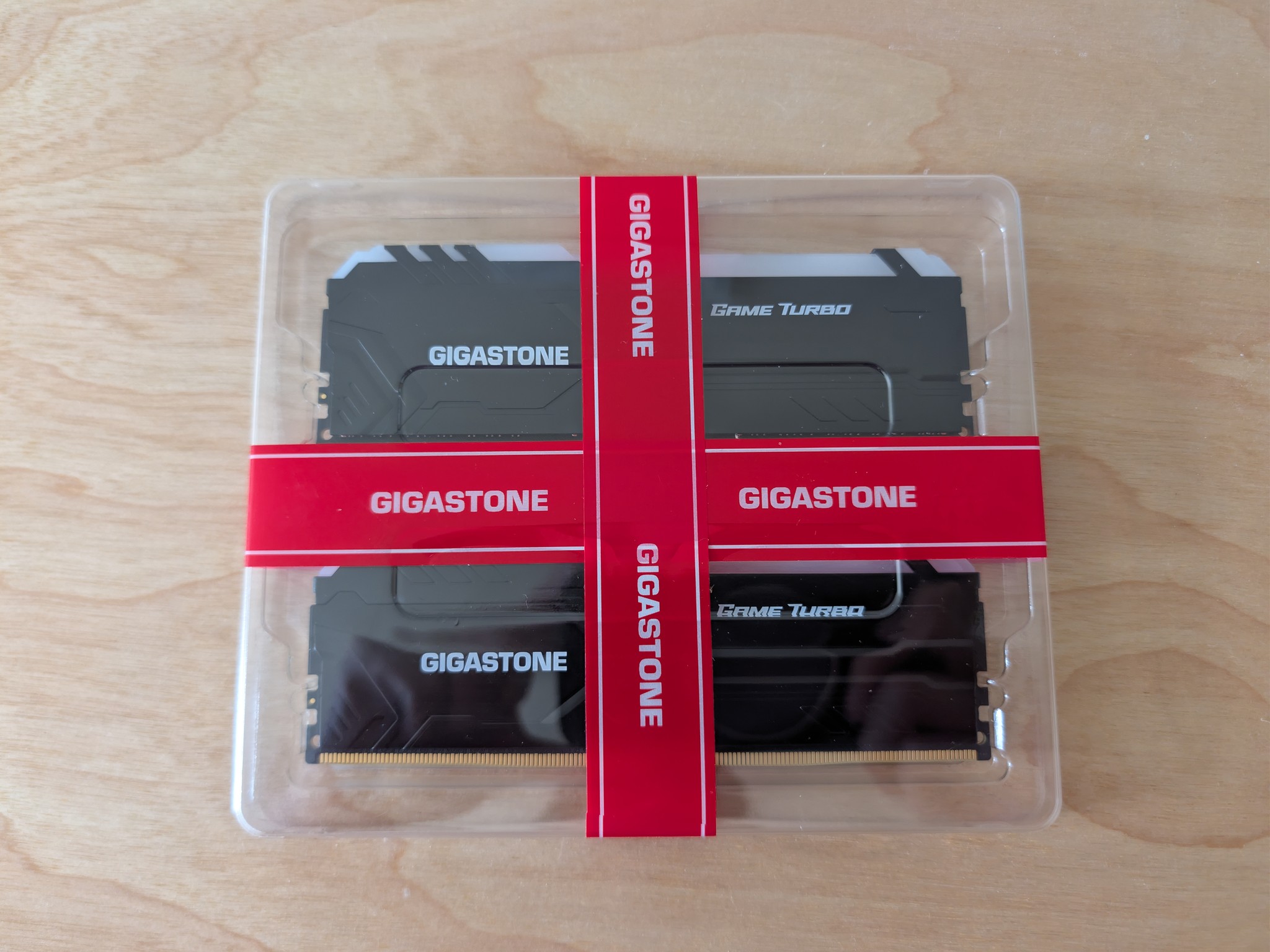 Gigastone Game Pro RGB 32GB (2x16GB) DDR4-3200 CL16 RAM – New Sealed