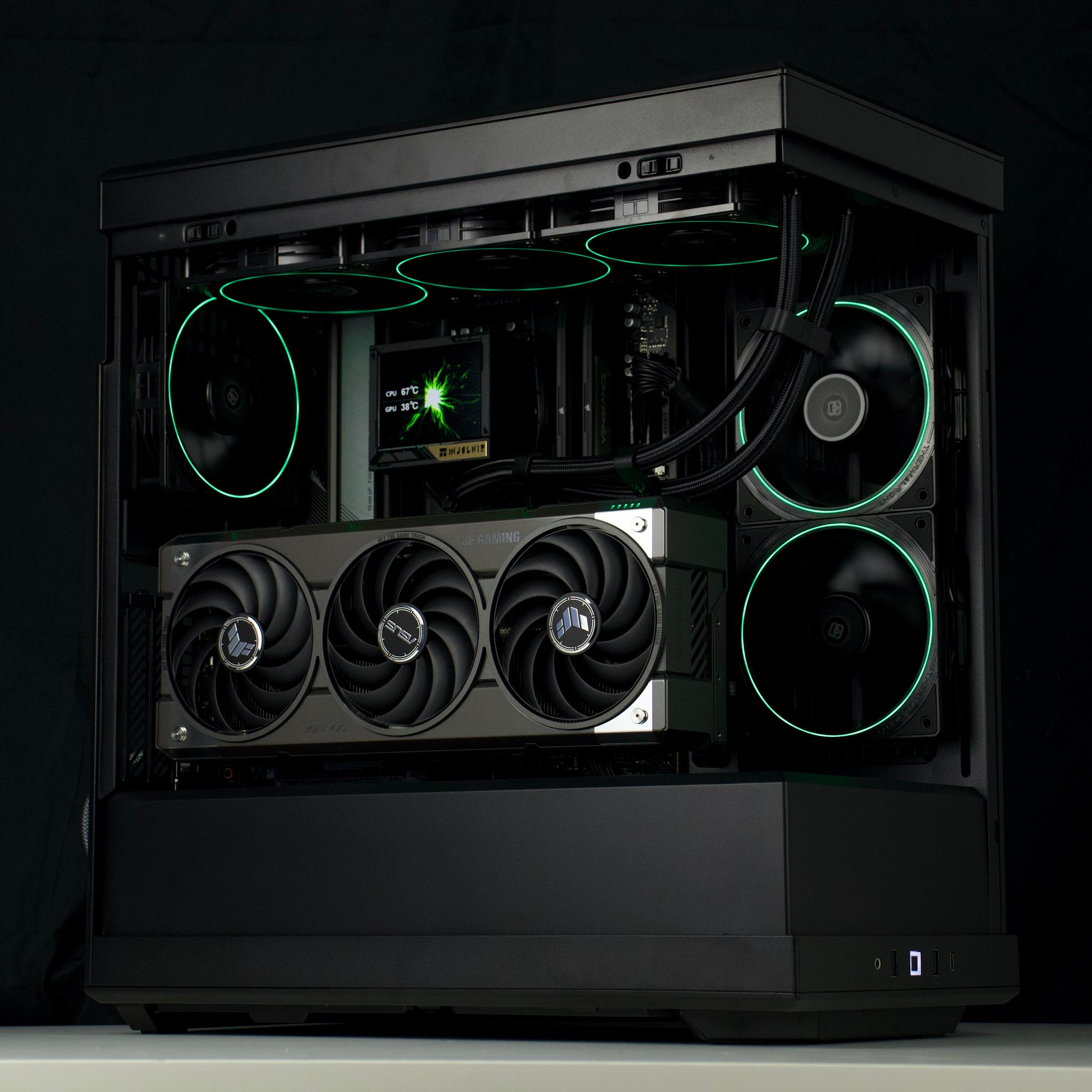 🏴‍☠️⚡♟️Falcon V1 | 1440P Gaming PC | RTX 5070, Ryzen 5 7600X, 32GB DDR5 RAM, 1TB NVMe SSD |♟️⚡🏴‍☠️