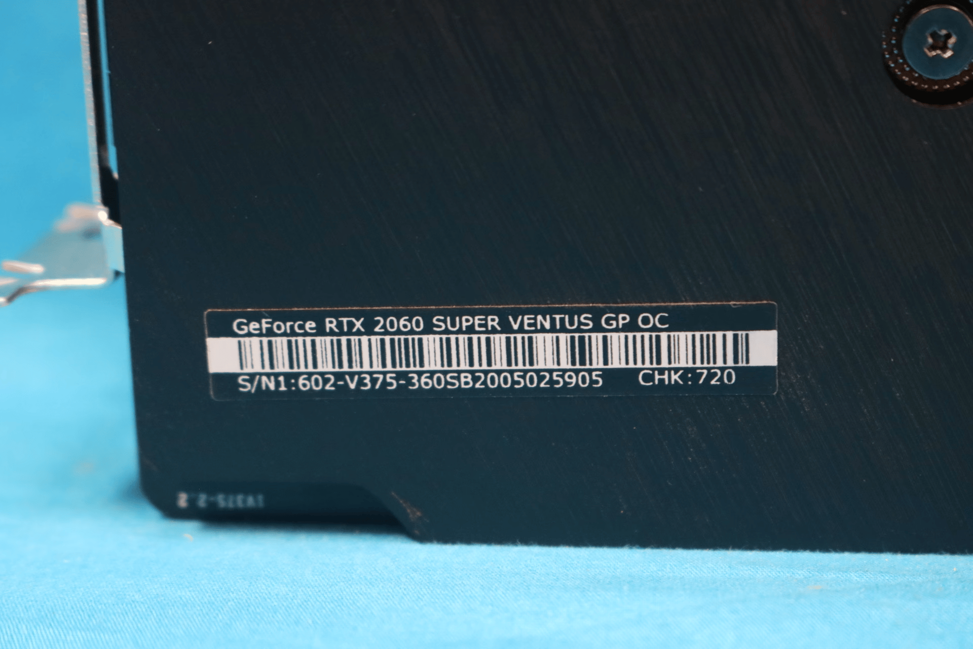 *Open Box* MSI NVIDIA GeForce RTX 2060 SUPER VENTUS GP OC 8GB GDDR6 Desktop GPU MS-V375 VER: 2.2